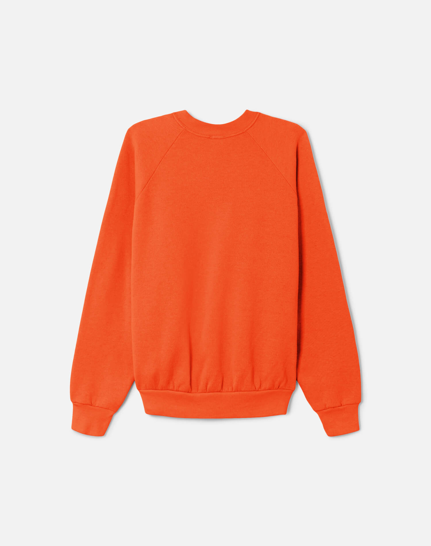 Upcycled "Little Devil" Sweatshirt in Orange - 11229785