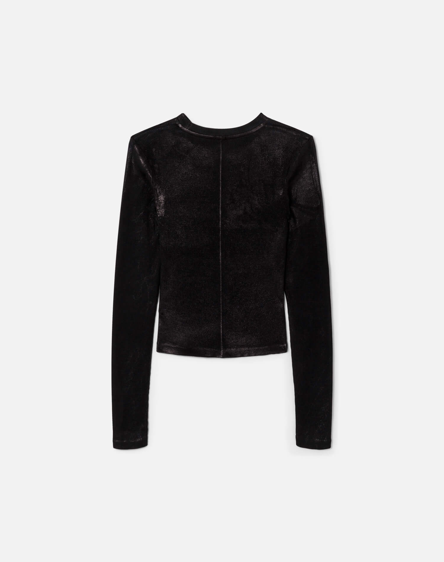 90s Foil Baby Long Sleeve - Black Foil