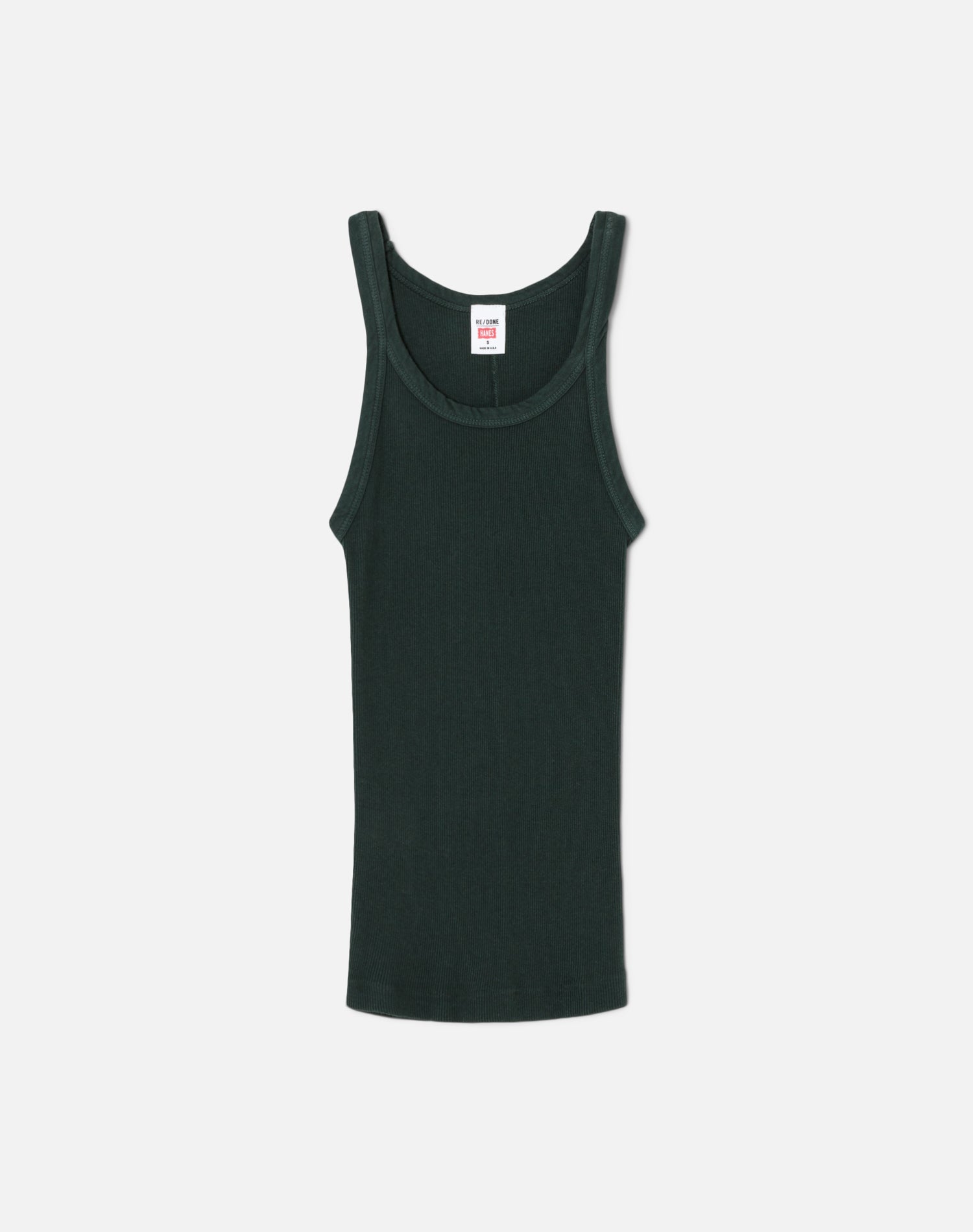 Hanes Ribbed Tank - Juniper