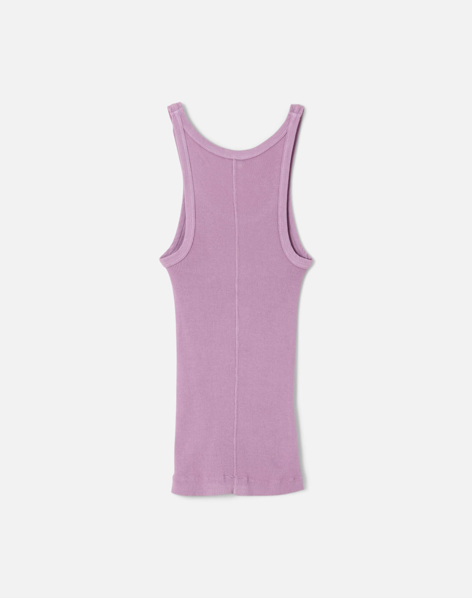 Ribbed Tank - Electric Lilac