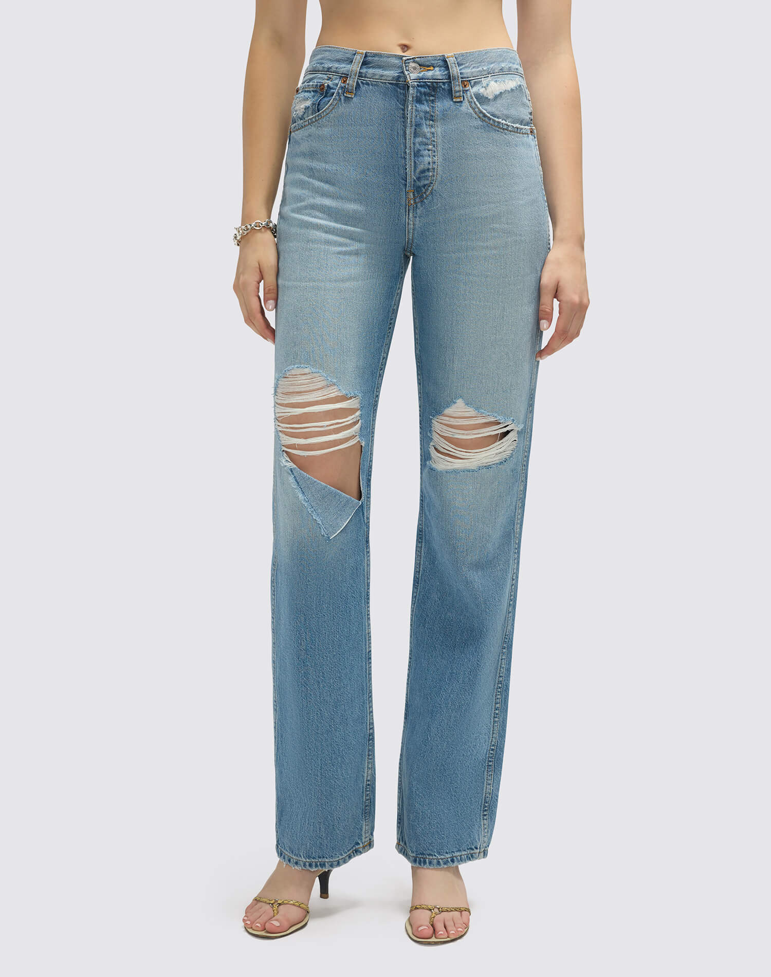 RE/DONE SURPLUS | 90s High Rise Loose in Breaker Blue