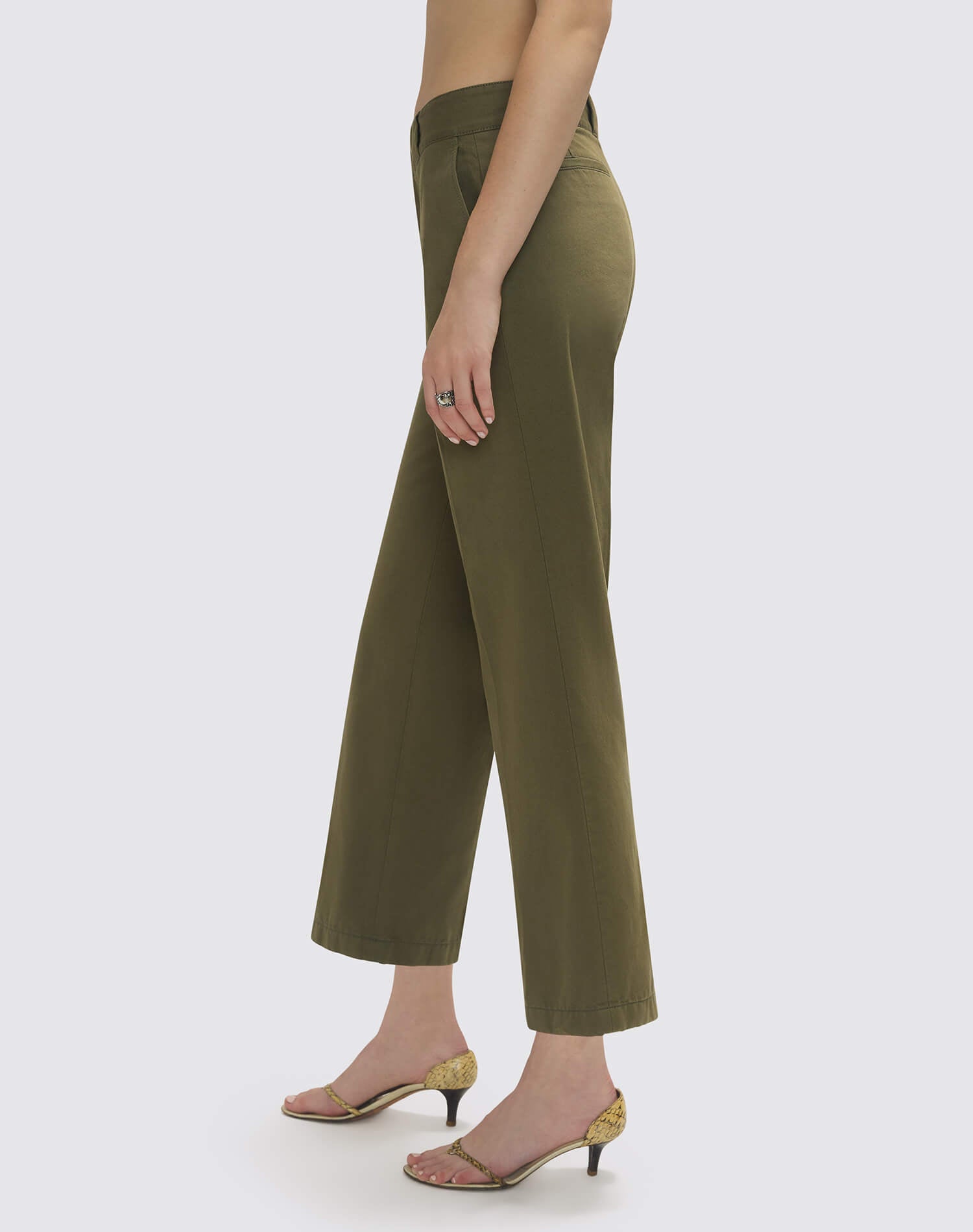 RE/DONE | The Ollie Pant in Army Green