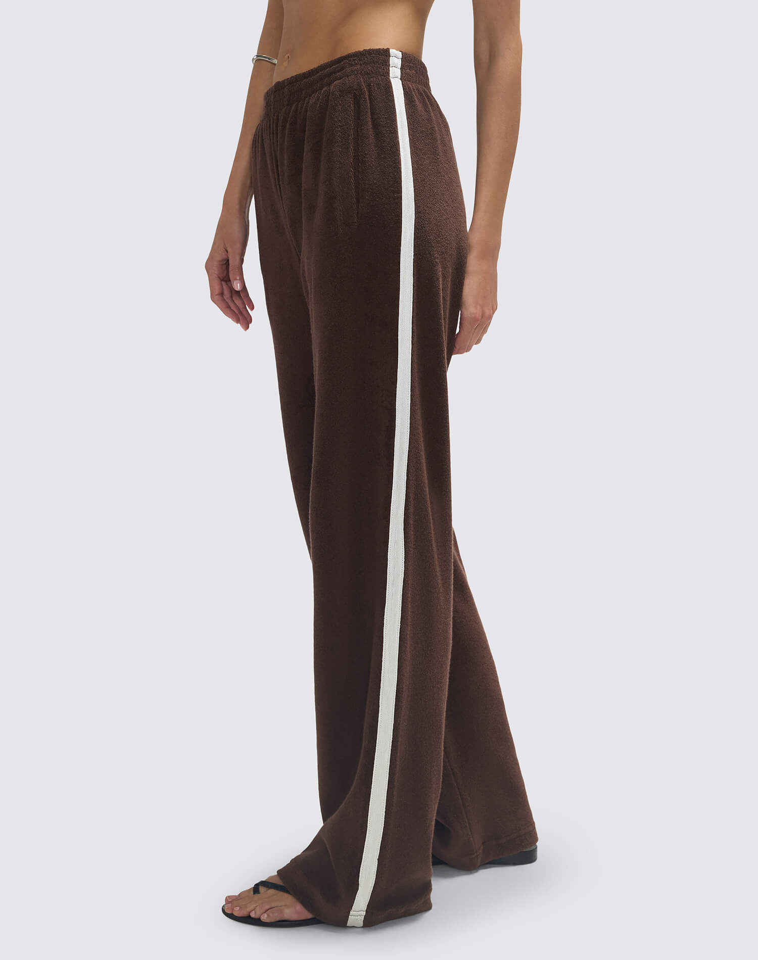 Terry Track Pant - Brunette