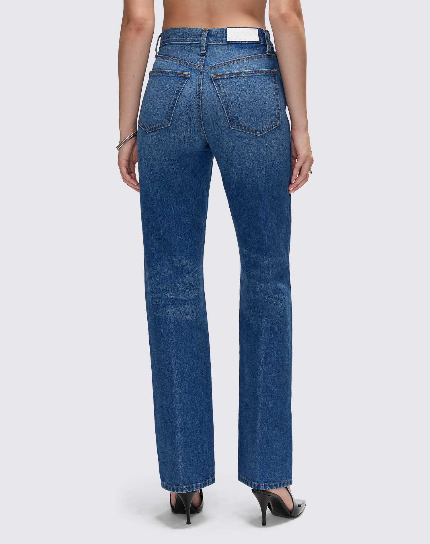 90s High Rise Loose - Viper Blue