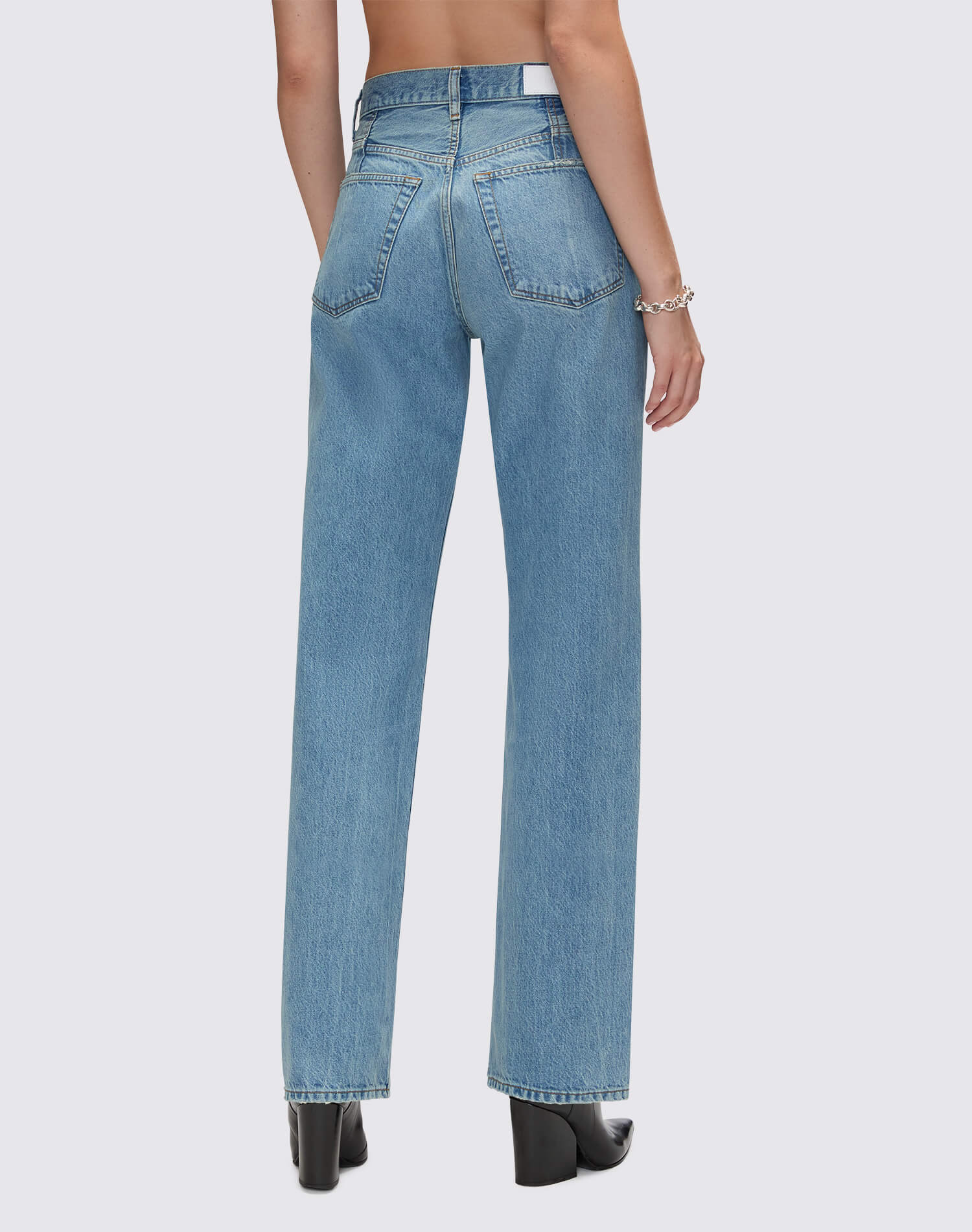 90s Jean - Worn Blue