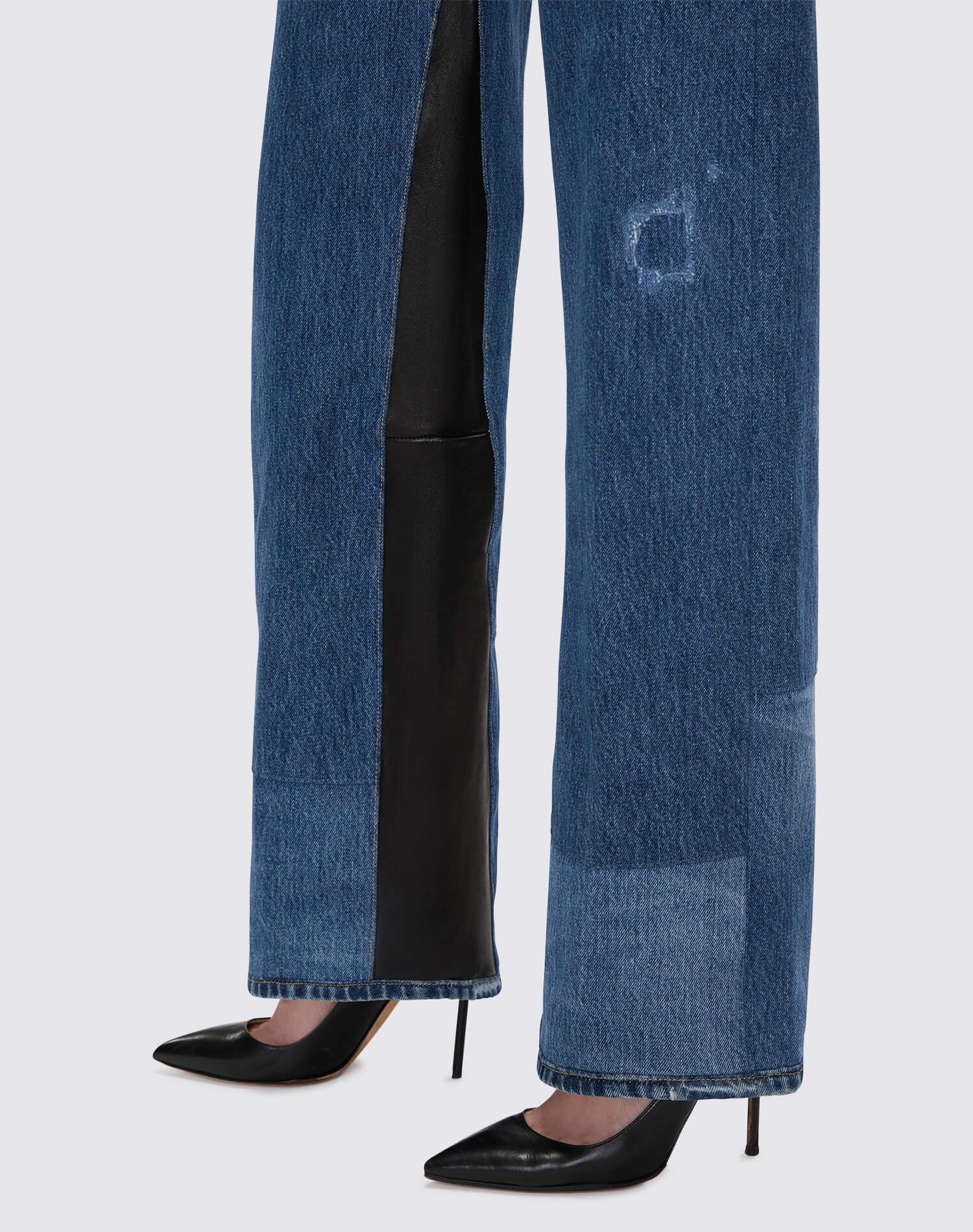 Levi's High Rise Wide Leg - Indigo Leather