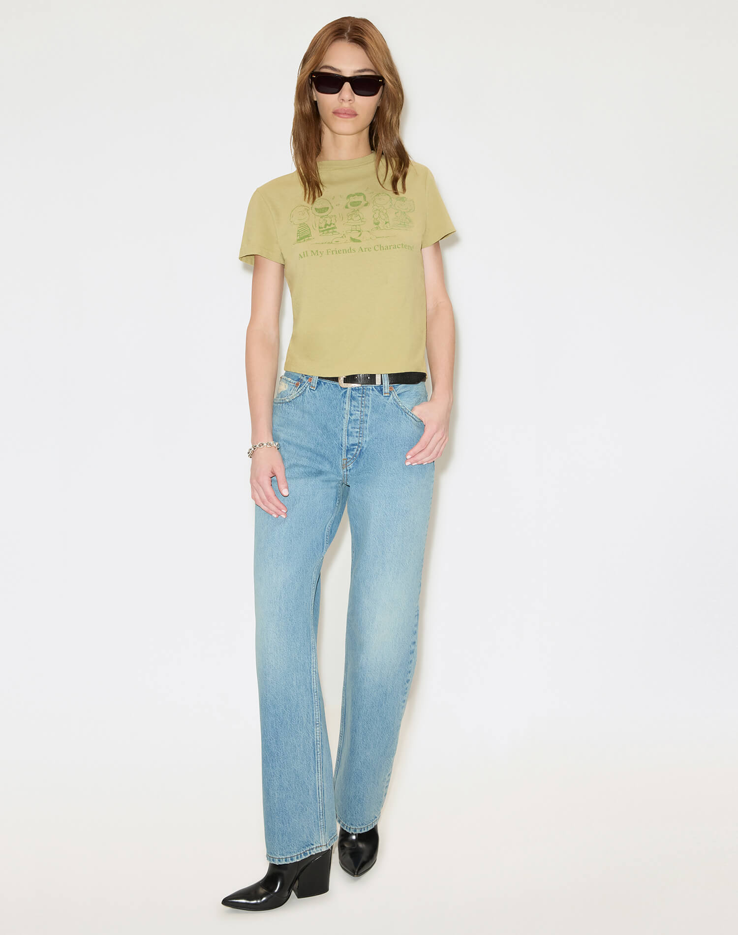 90s Jean - Worn Blue