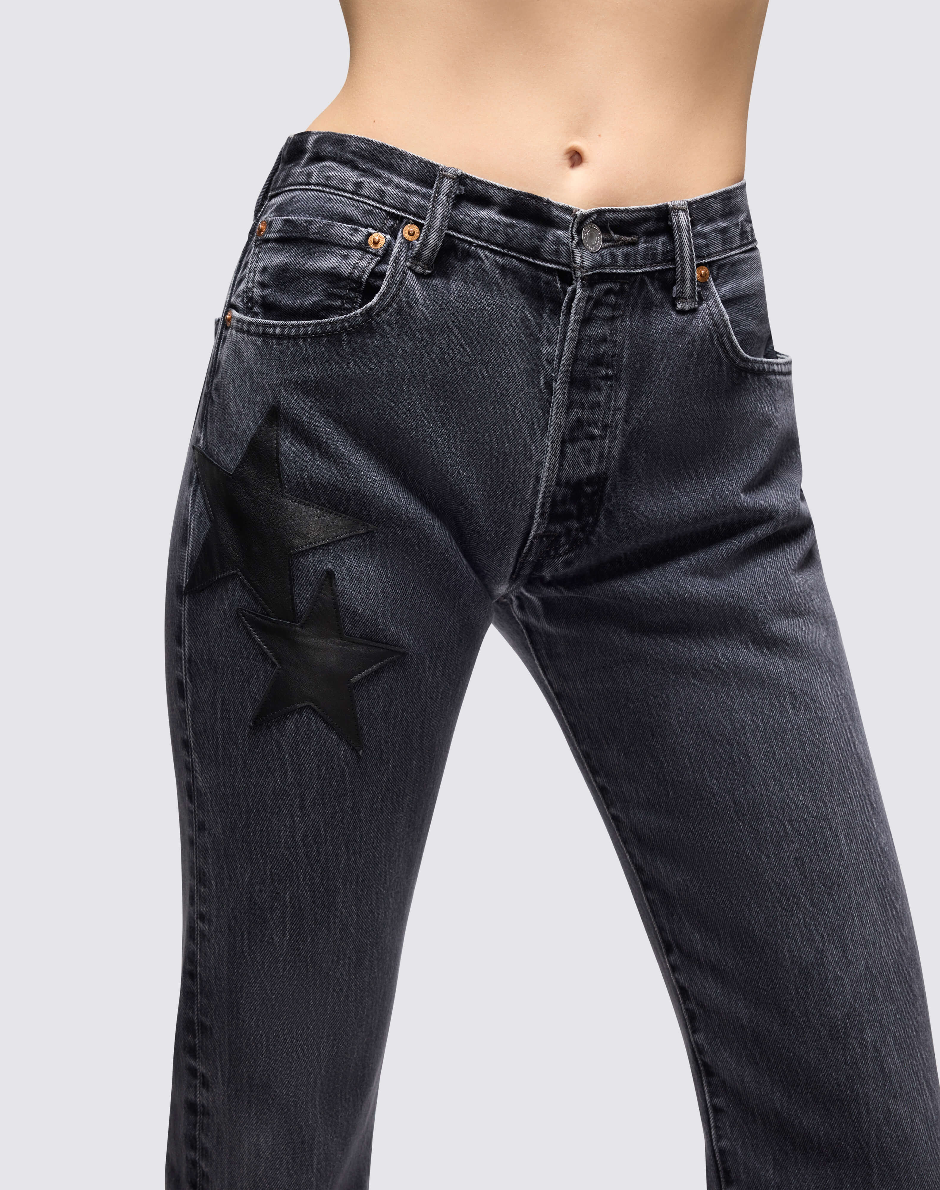 RE/DONE | Levi's Star 90s Jean in Black Star