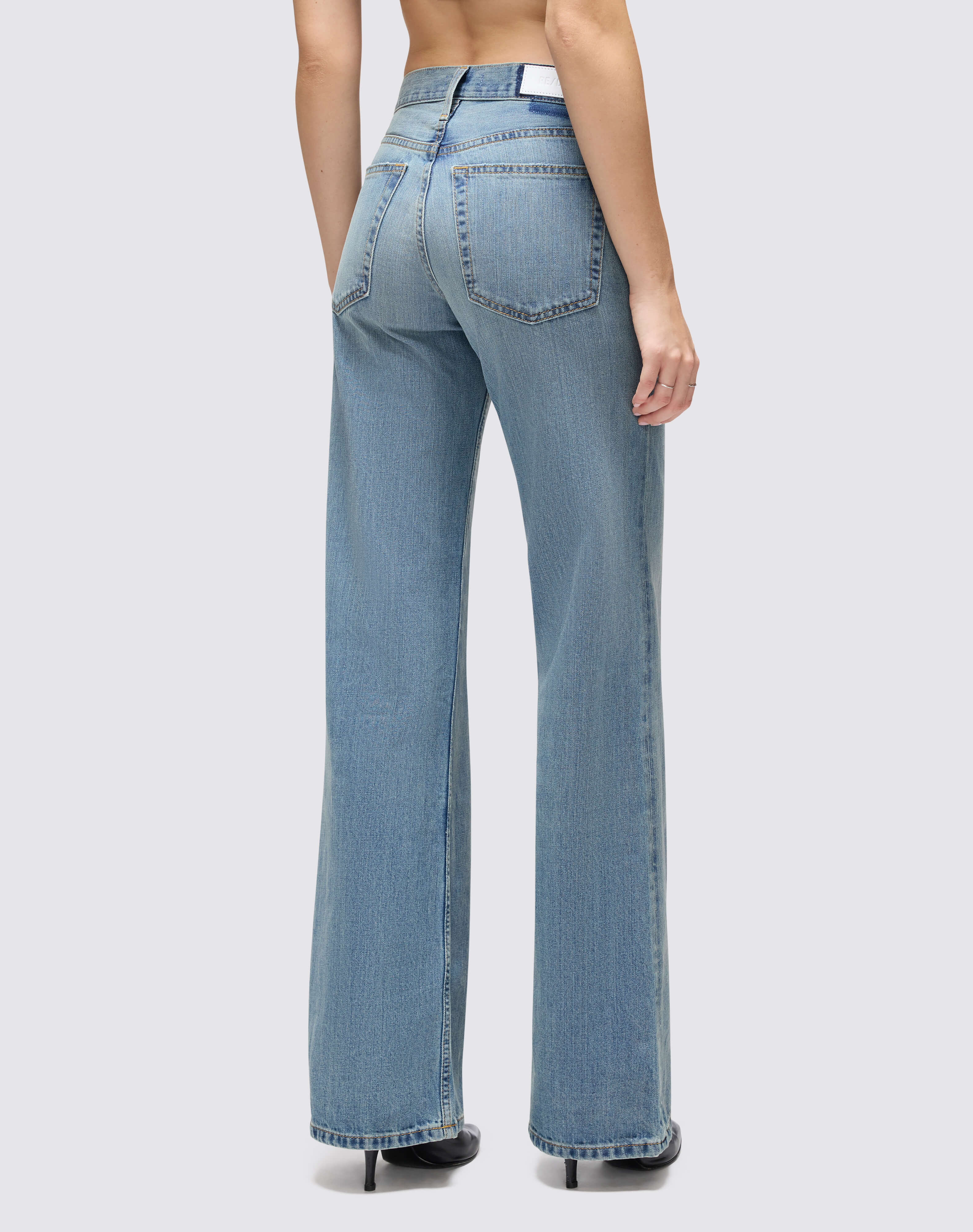 Mid Rise Wide Leg - Authentica Indigo