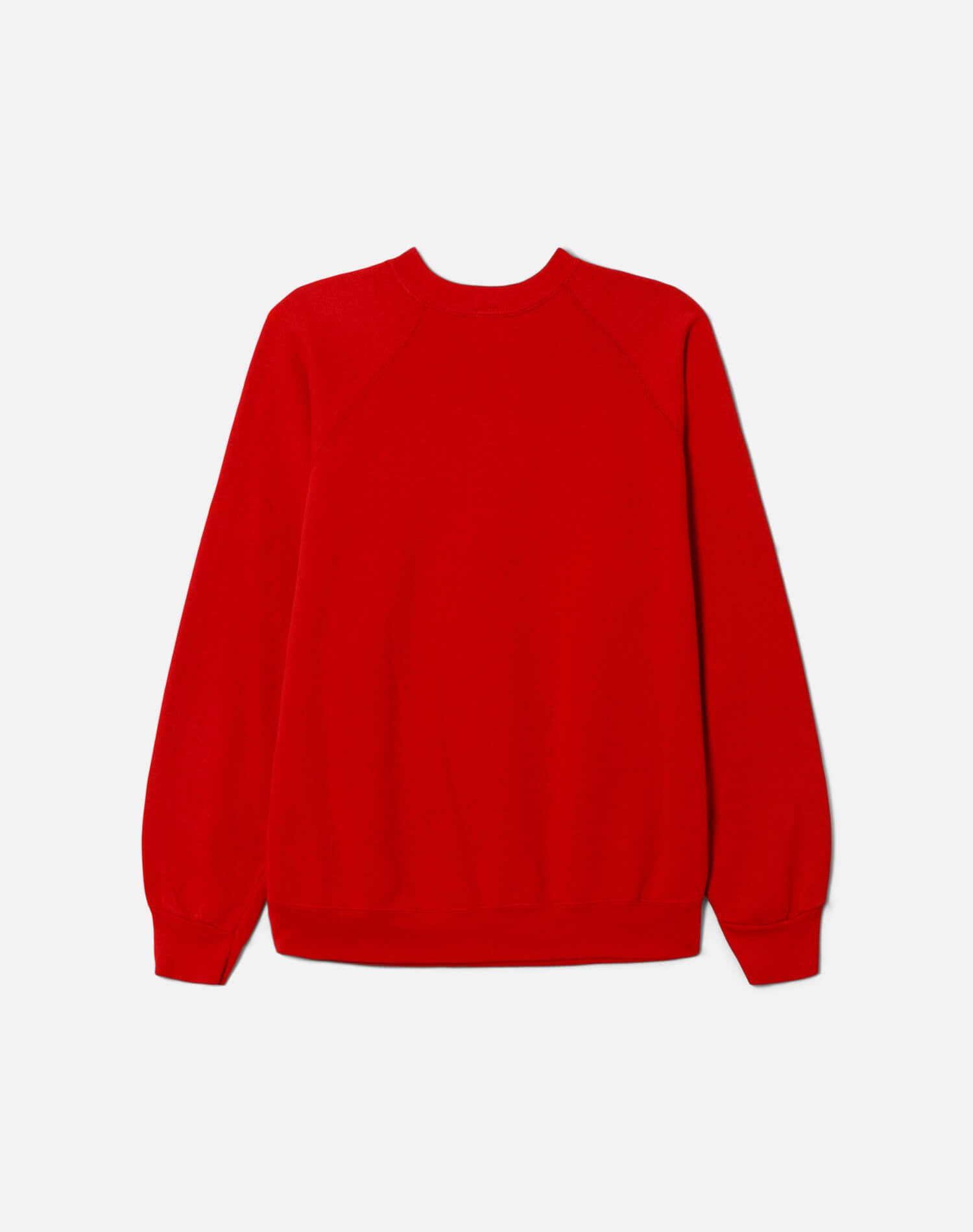 Upcycled "Ray of Sunshine" Sweatshirt - Red