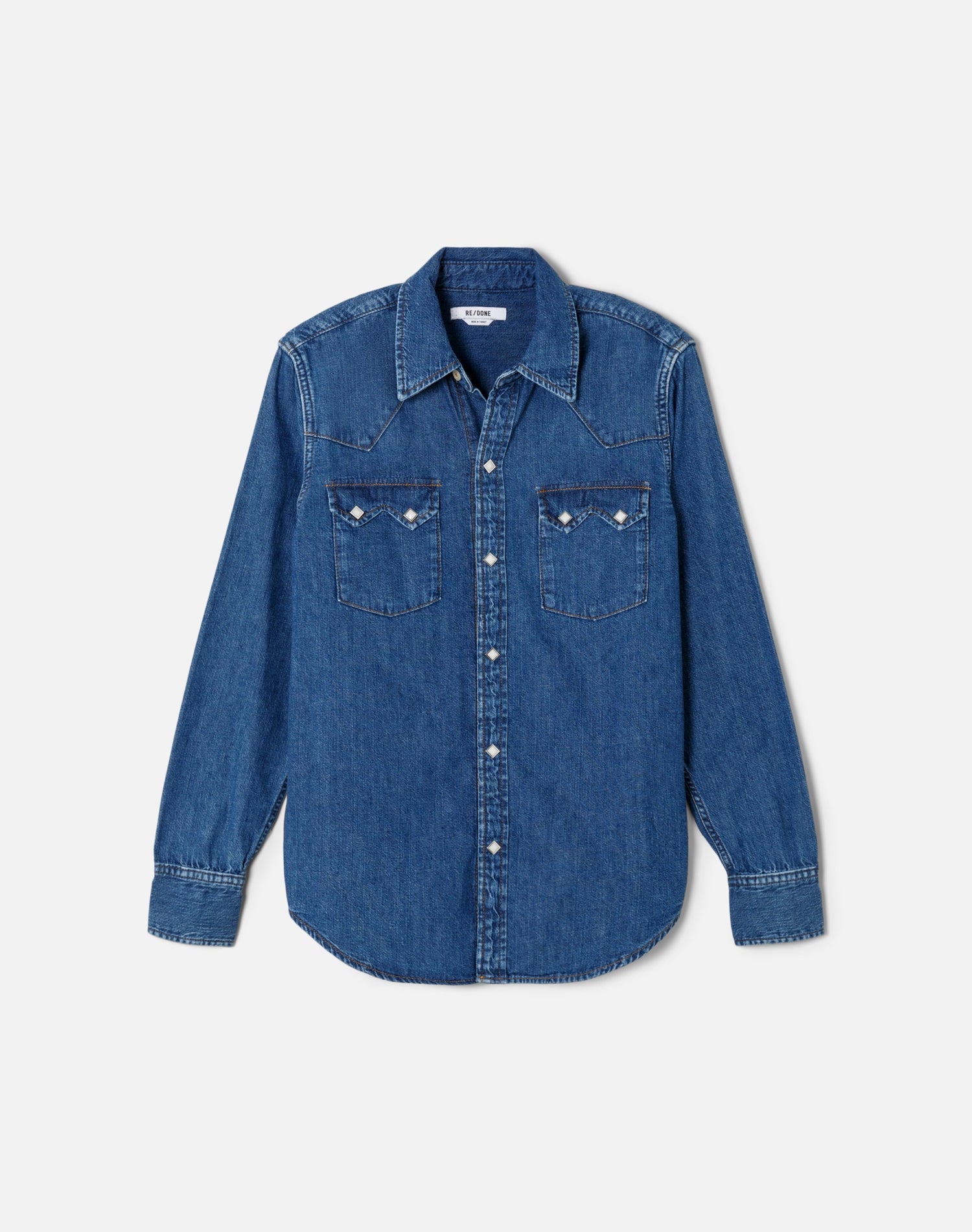 50s Sawtooth Western Shirt - Heritage Medium
