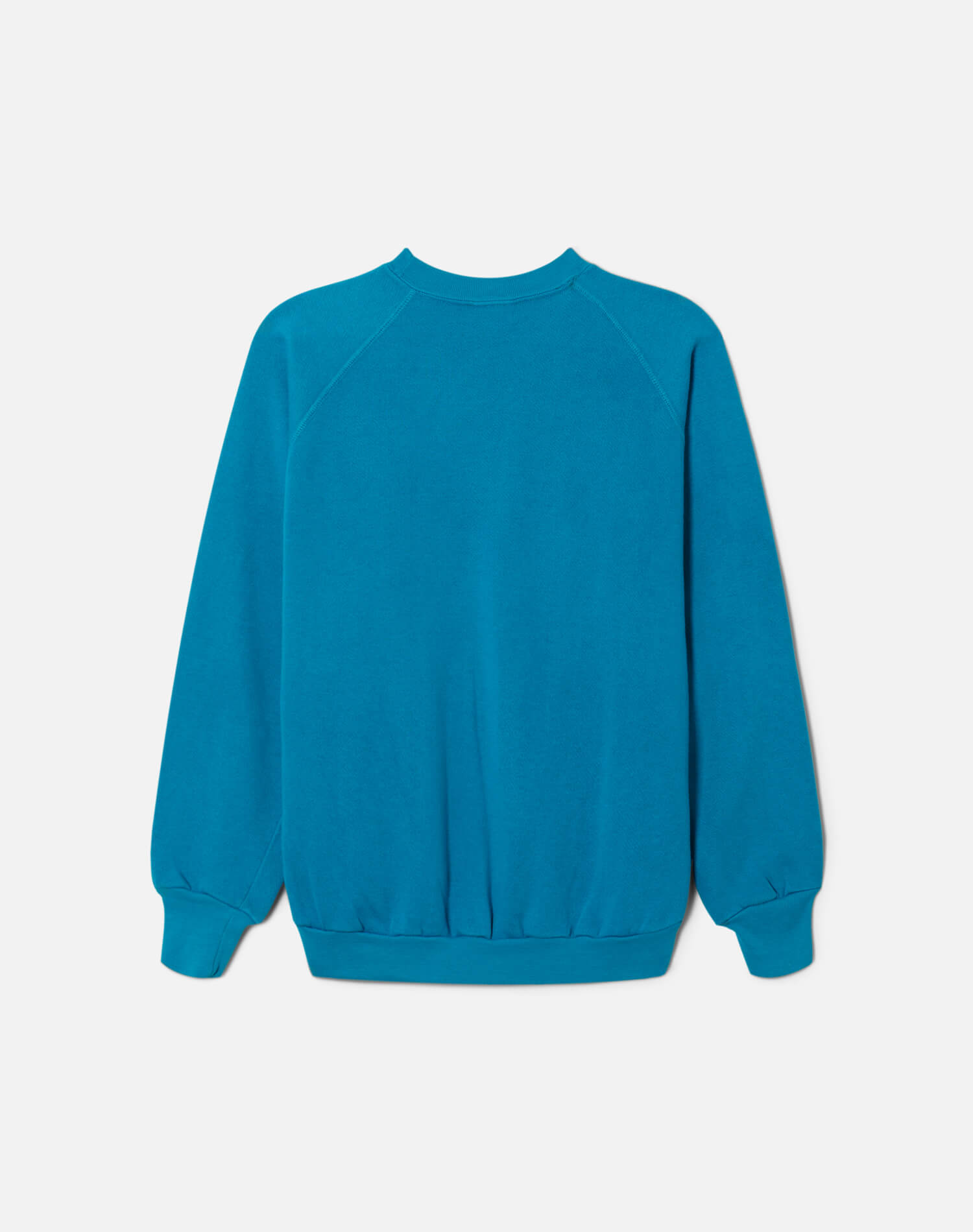 Upcycled "Ray of Sunshine" Sweatshirt - Teal