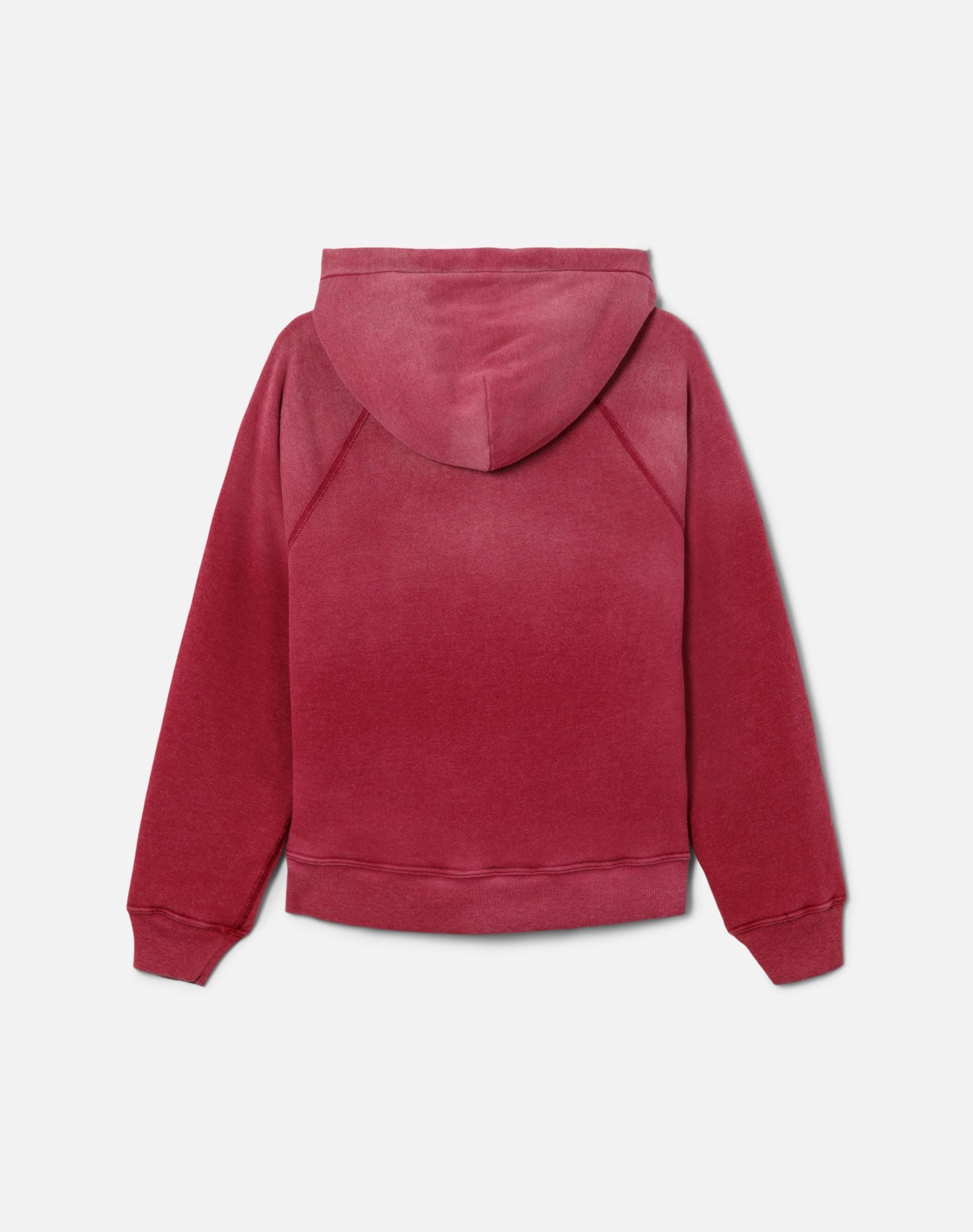 Thermal Lined Raglan Hoodie Snoopy - Faded Beet