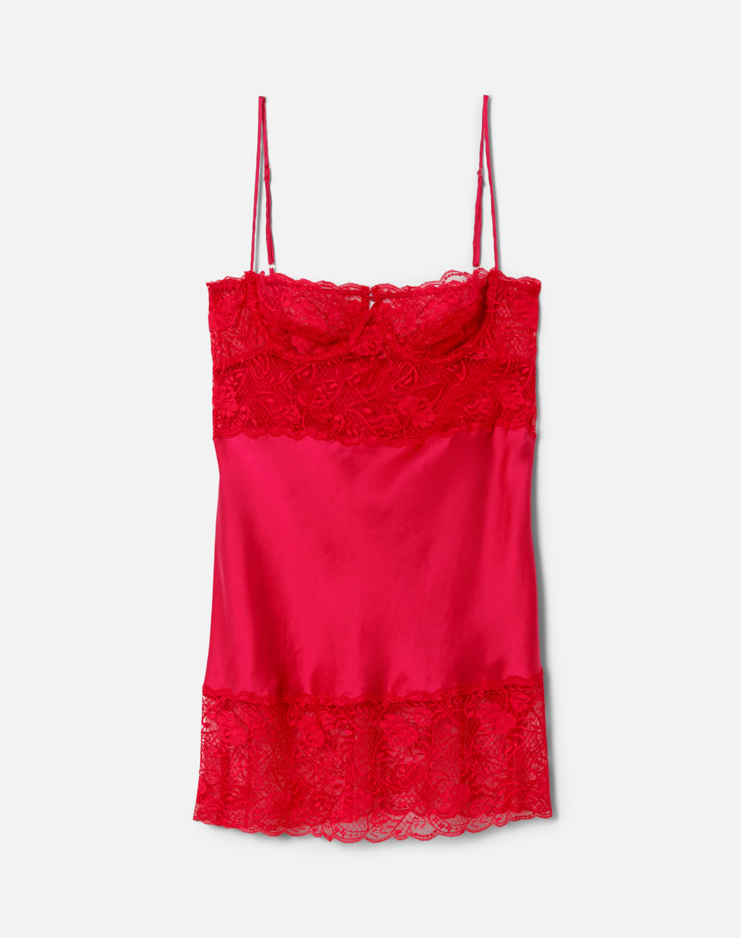 90s Silk Slip Dress -#1073