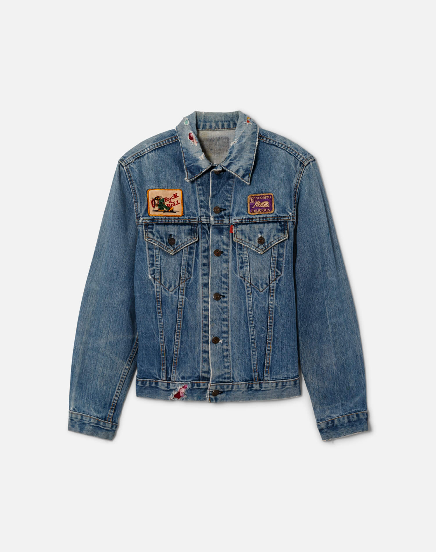 60s Levis Patchwork Jacket -#1078