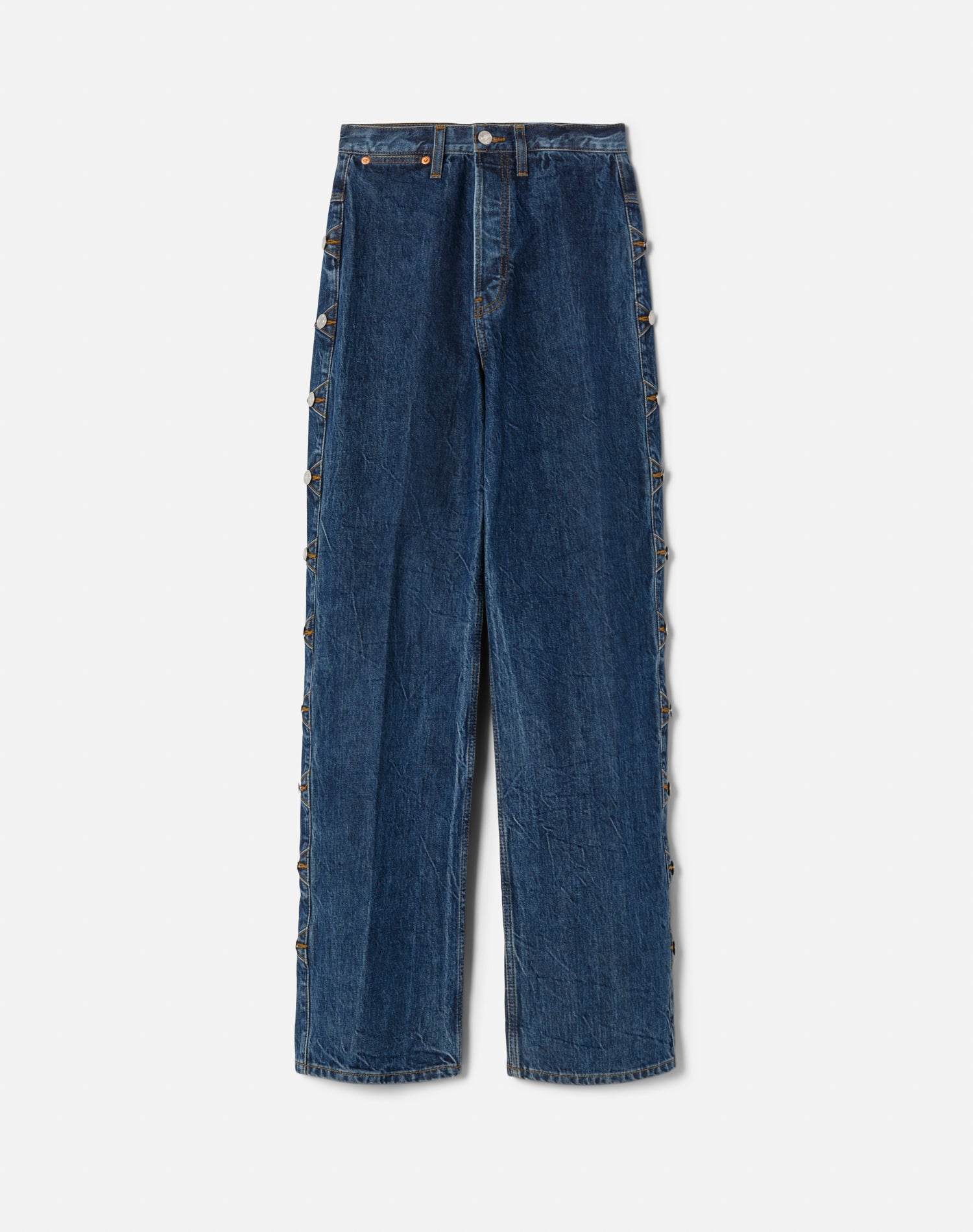 Western High Rise Loose - Rustic Indigo Size 25