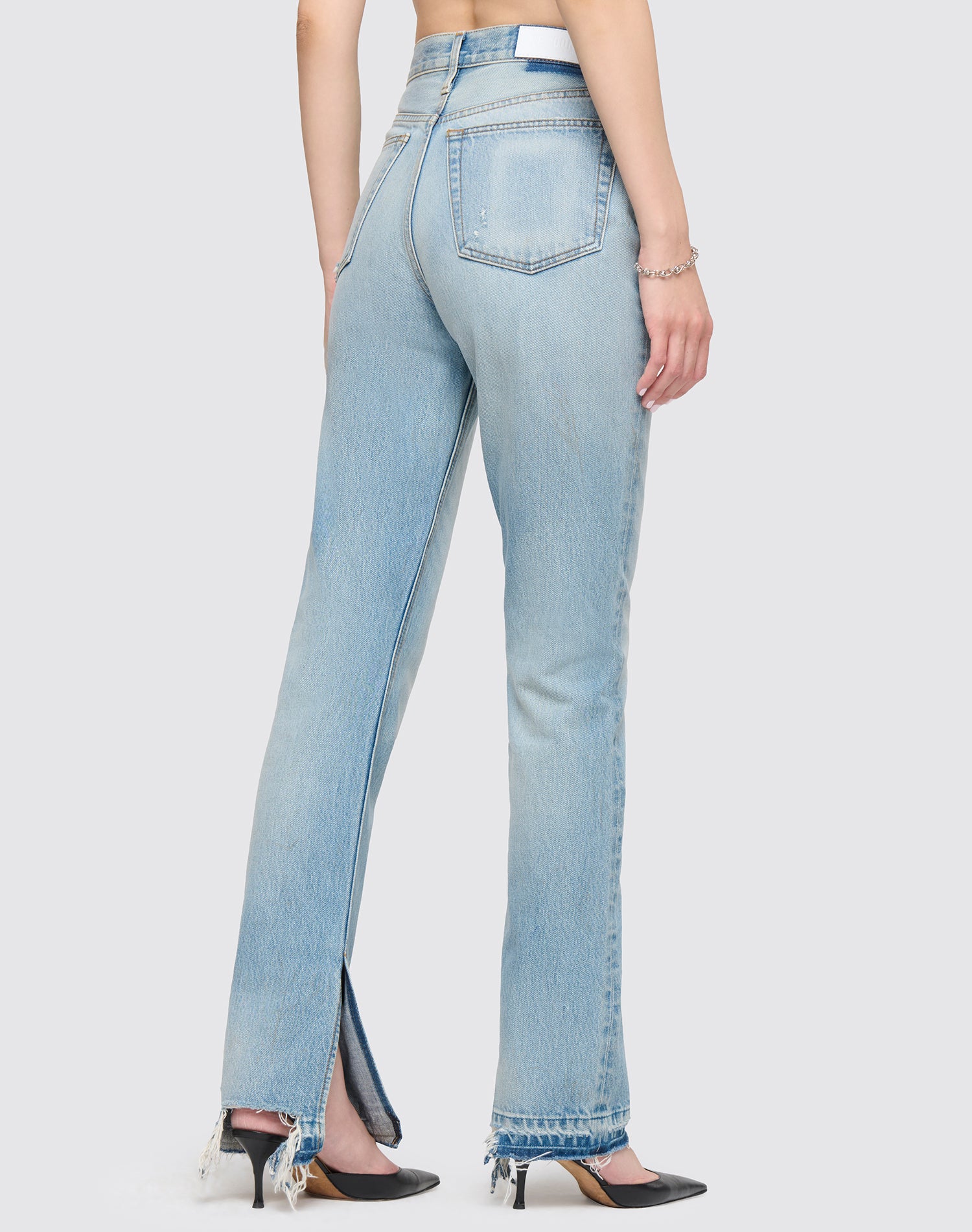 High Rise Skinny Boot - Opal Indigo
