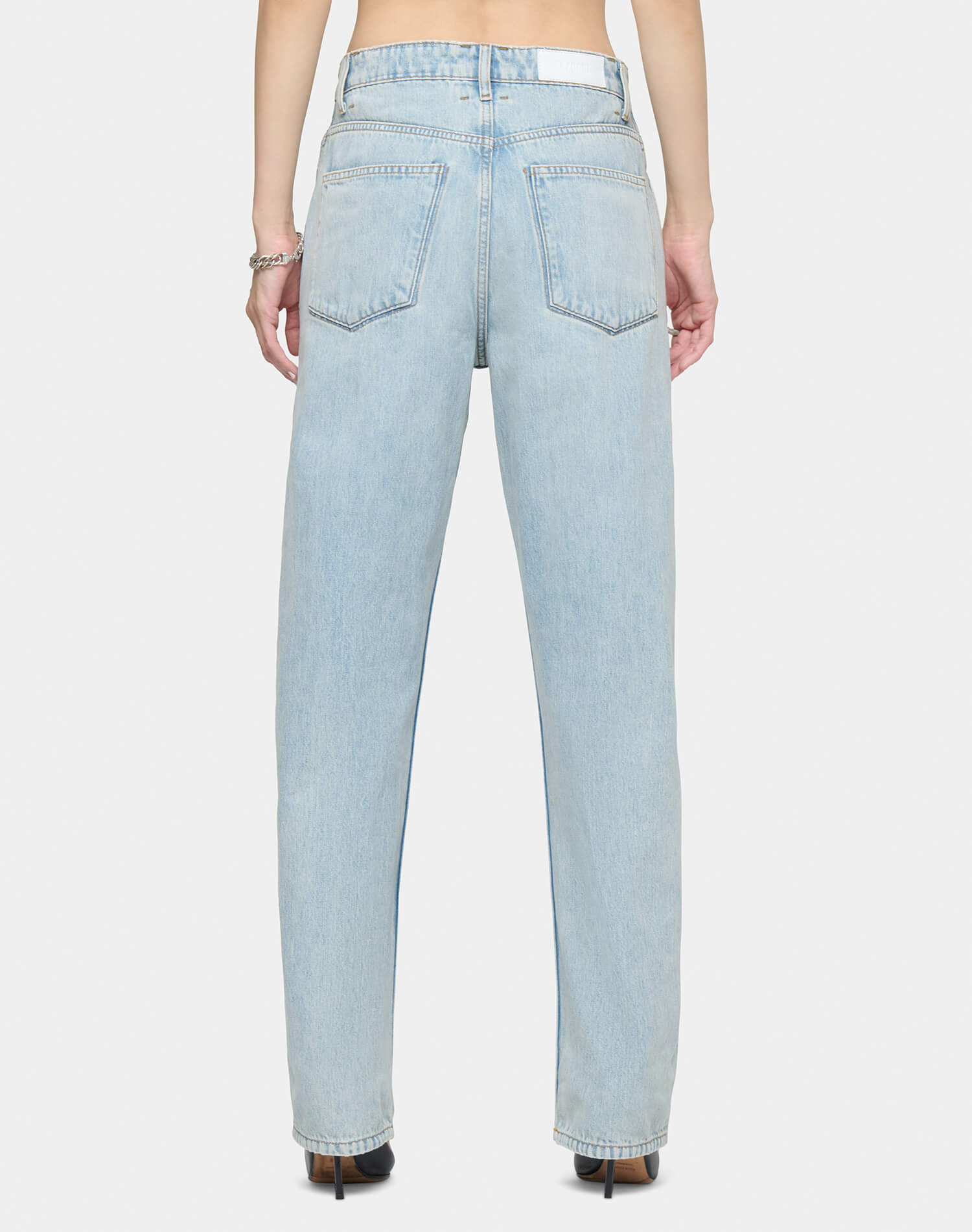The Rewind Jean - Love Letter Blue Floral