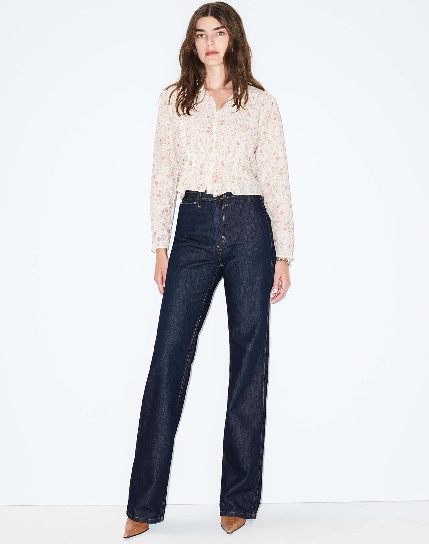 Addie Blouse - Couch Floral