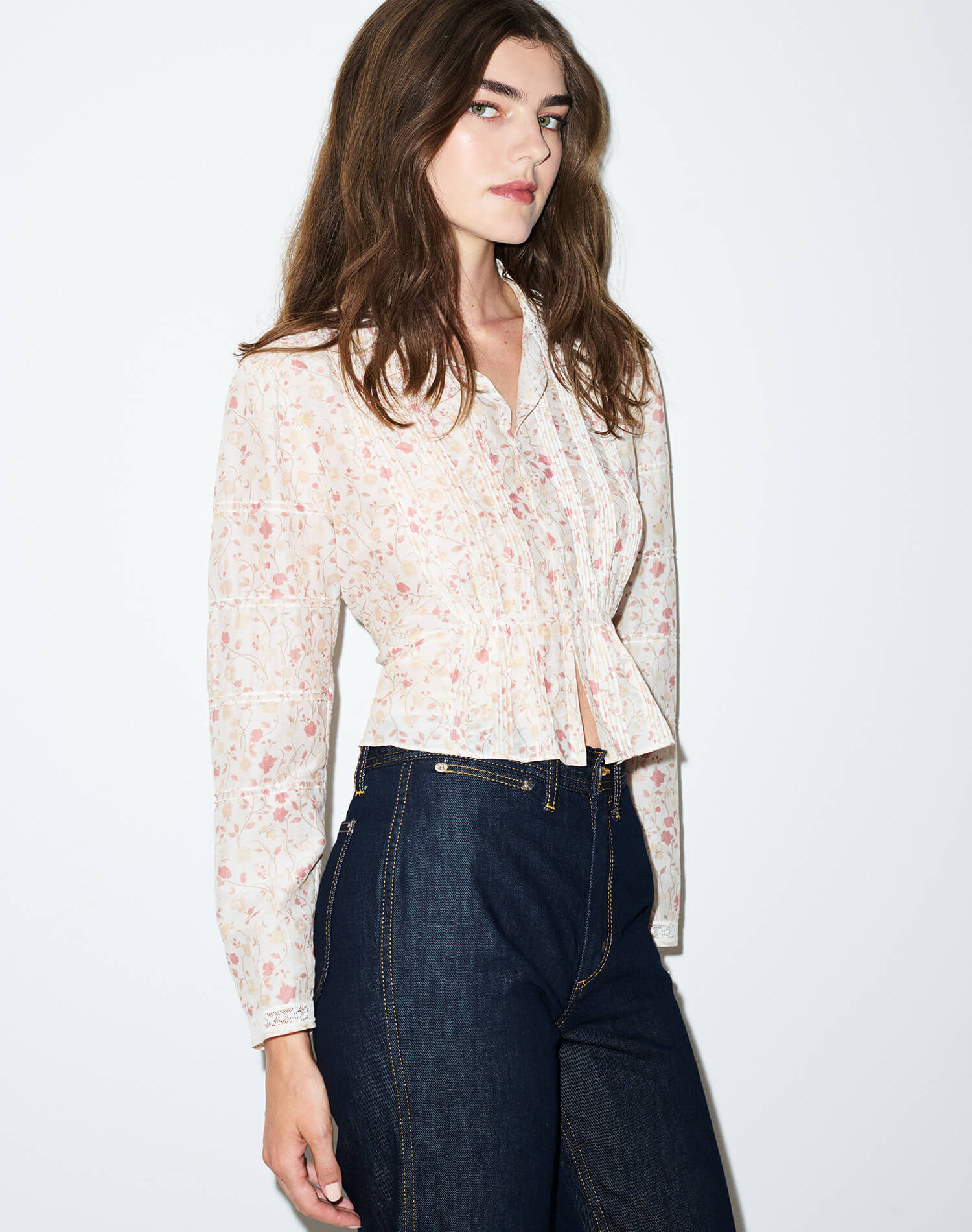Addie Blouse - Couch Floral