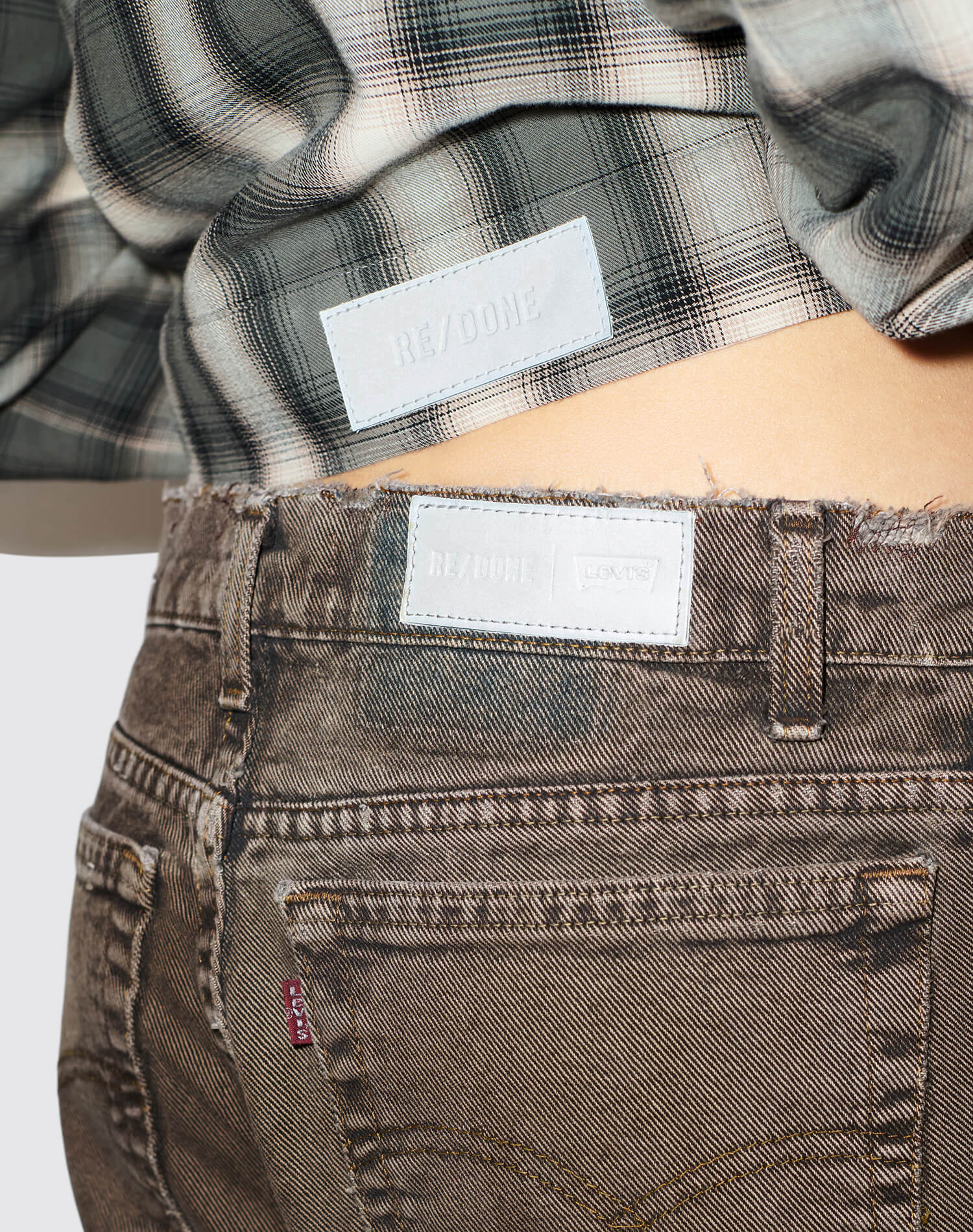 Viv Jacket - Dark Sage Plaid
