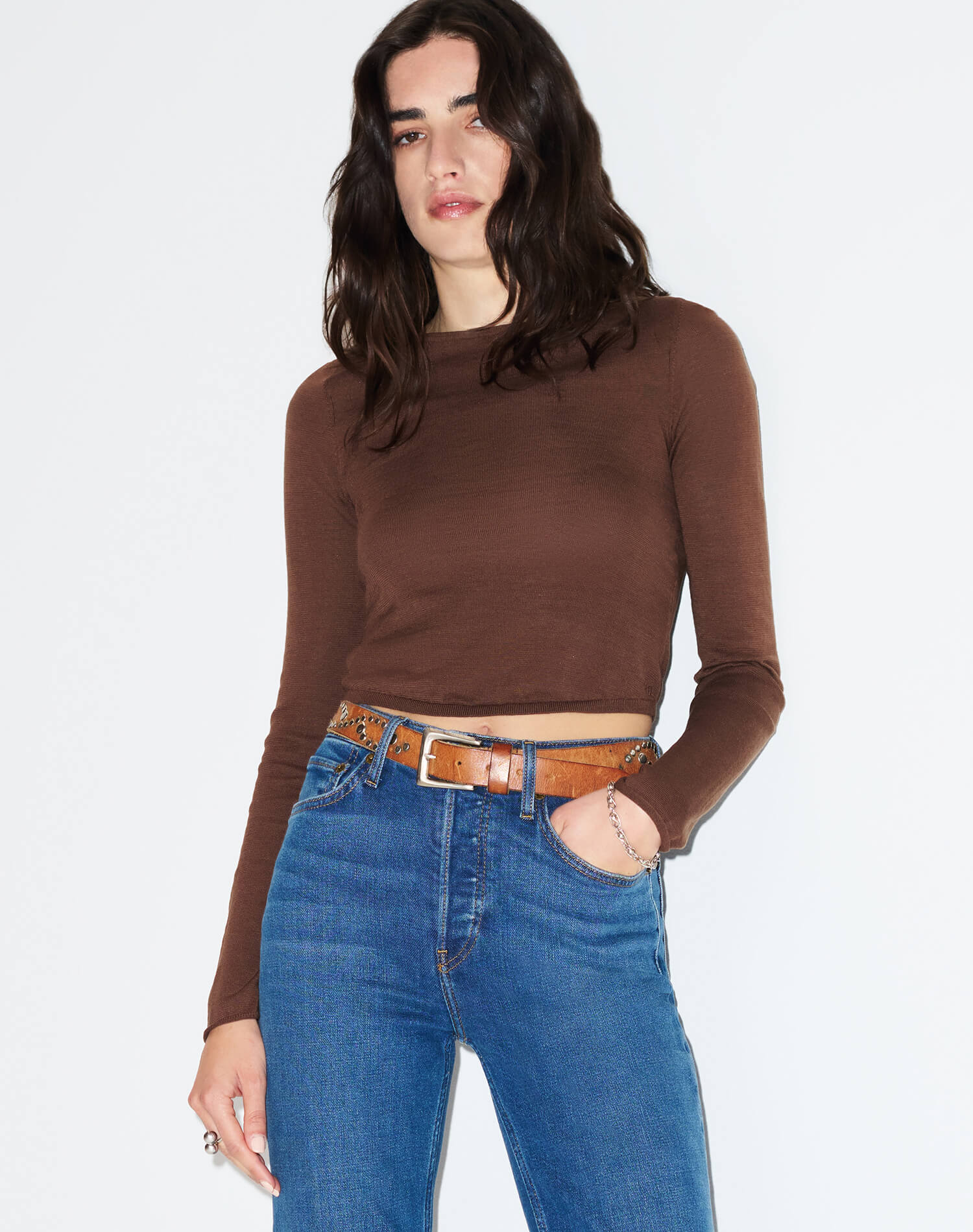 Nicki Pullover - Coffee Bean