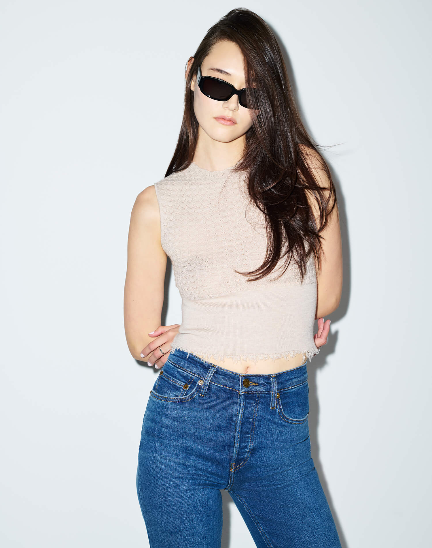 Ambyr Mock Neck - Pebble