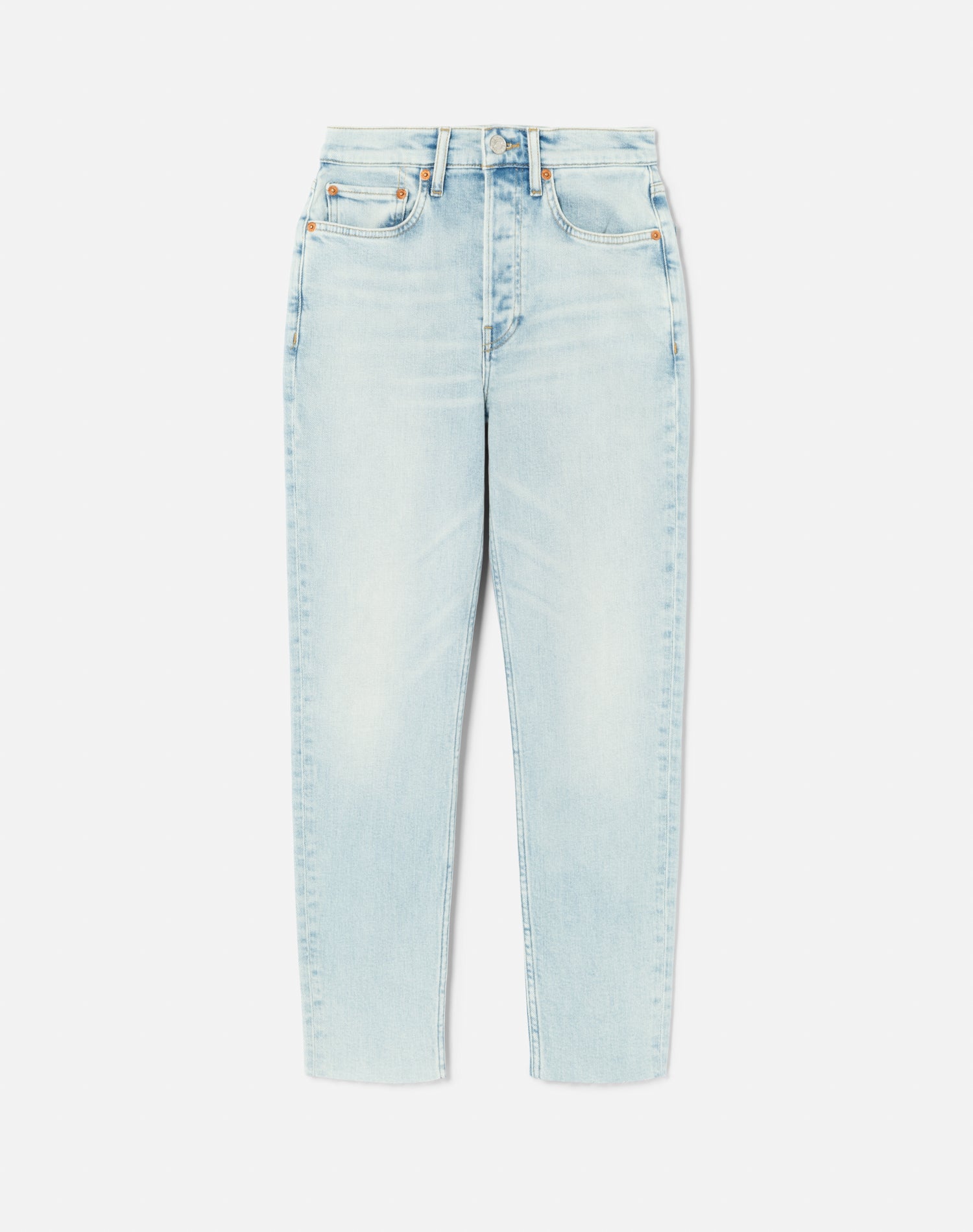 Comfort Stretch High Rise Ankle Crop - Calm Waters