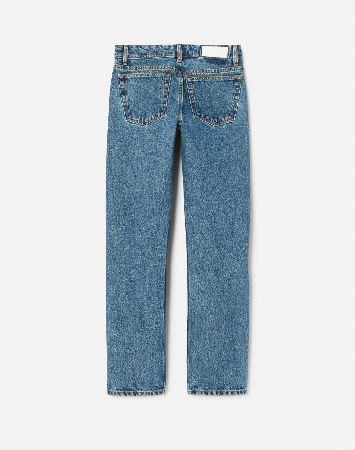 70s Low Rise Straight - Blue Mere