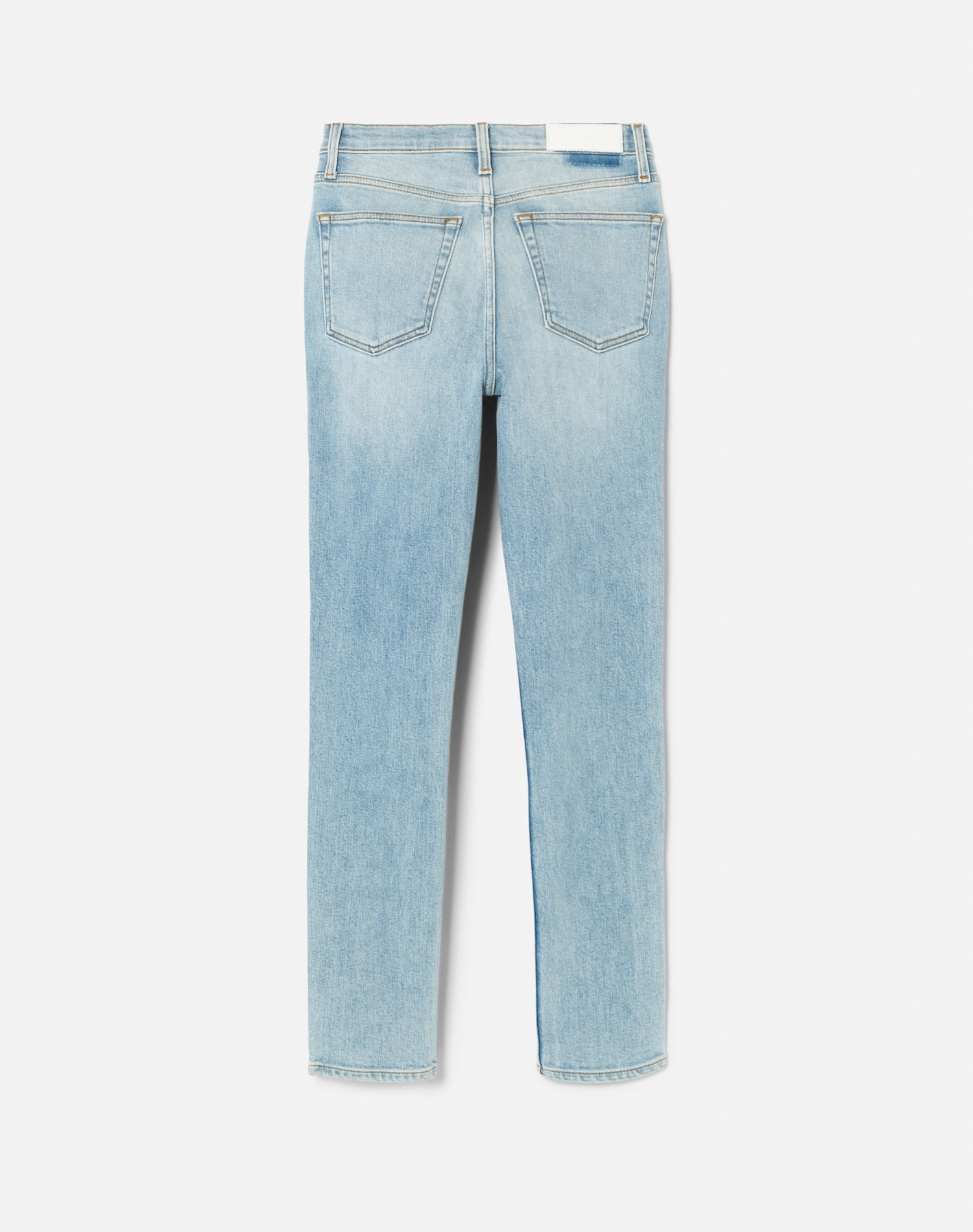 Comfort Stretch High Rise Ankle Crop - Costa Indigo