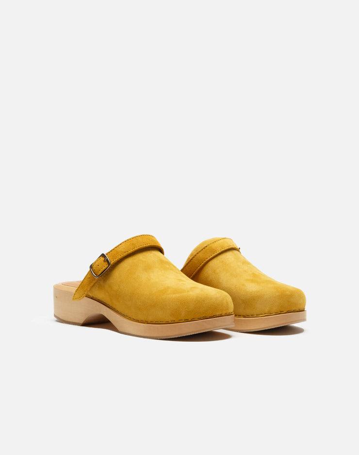 70s Classic Clog - Yellow Suede