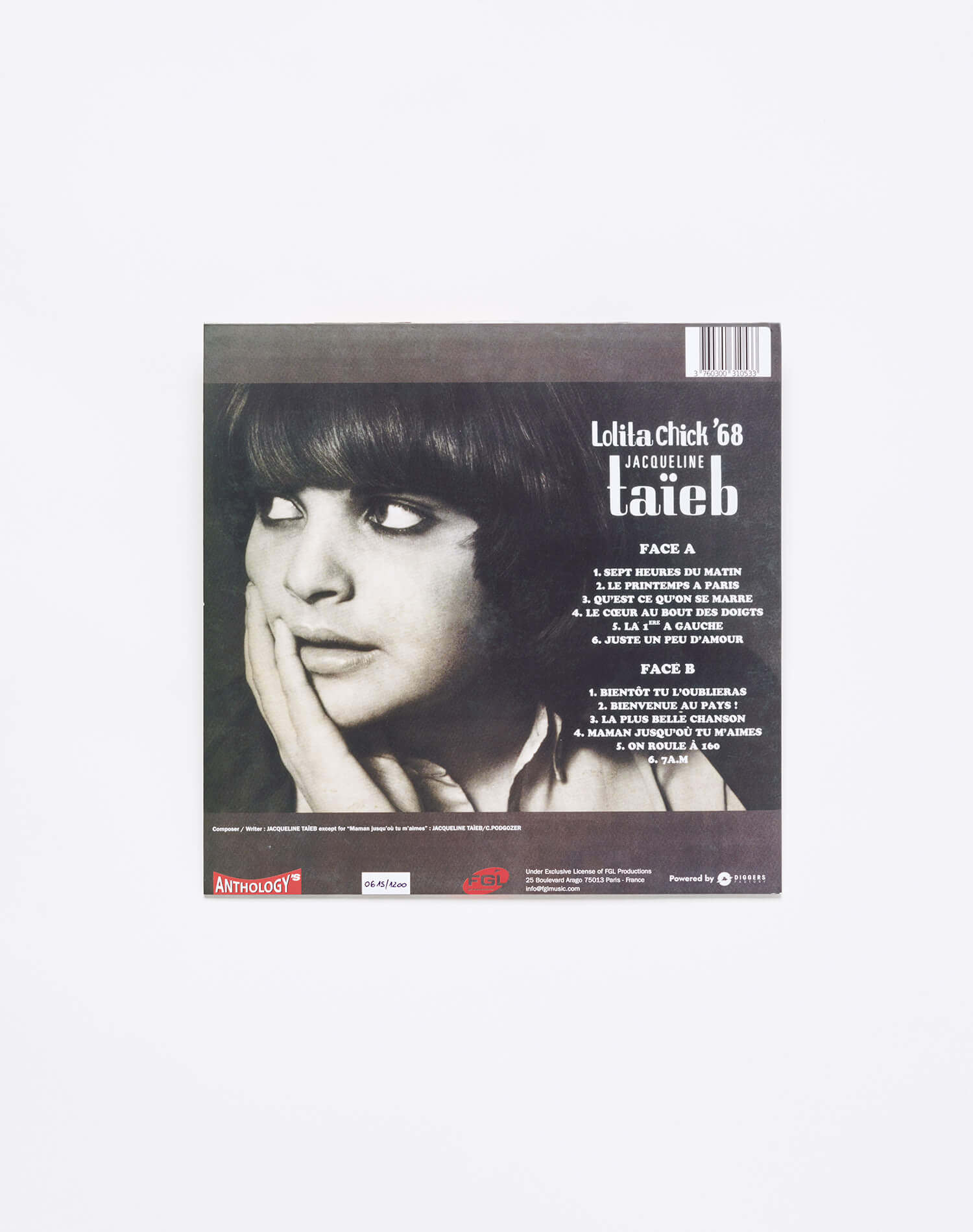 Jacqueline Taïeb- "Lolita Chick ’68"