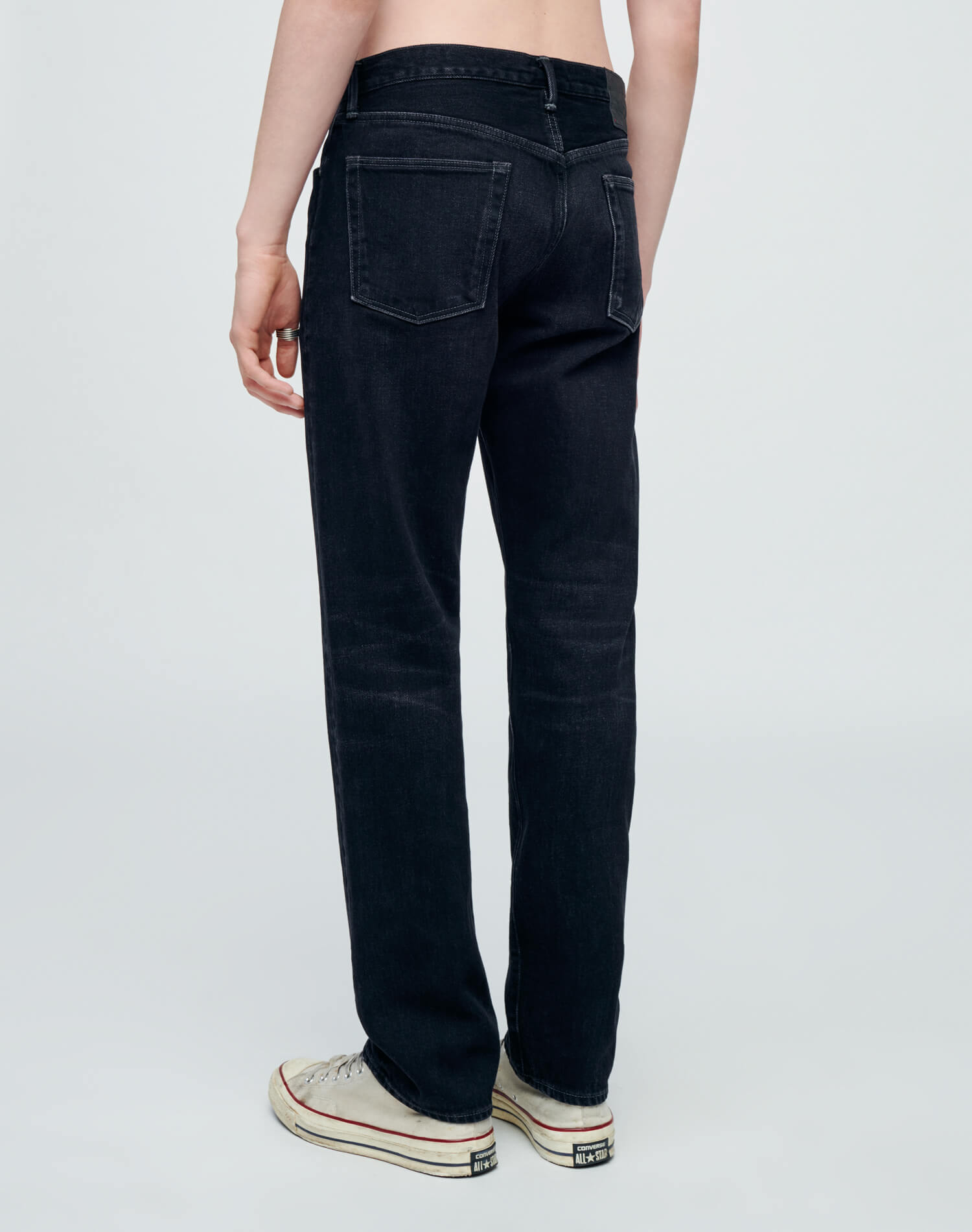 RE/DONE Surplus | Men's Stretch 60S Slim in Pitch Black