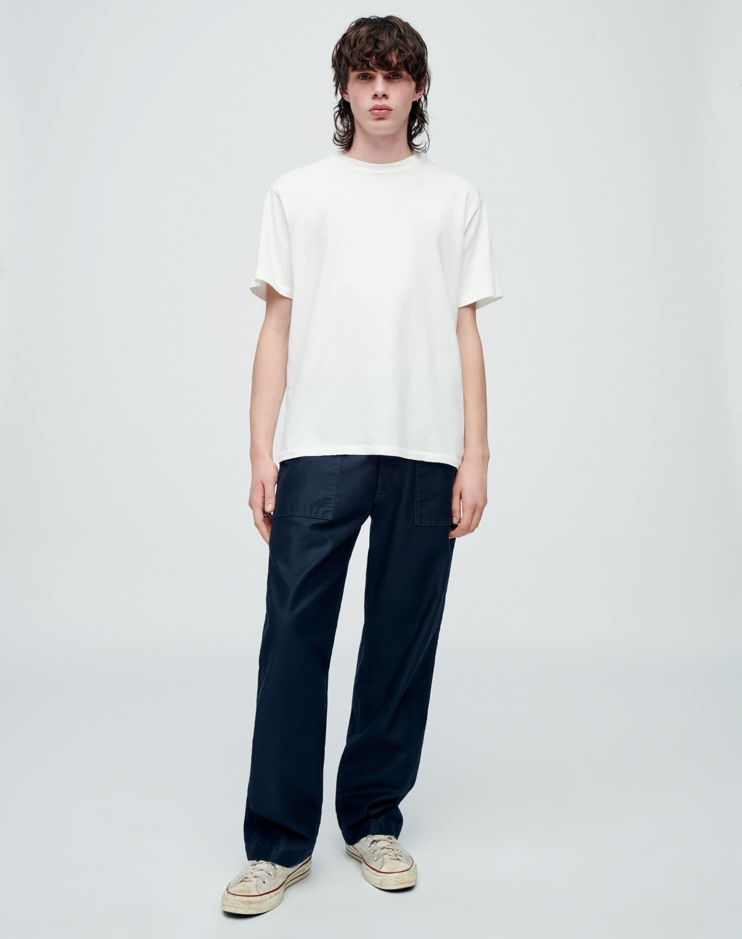Hanes Loose Tee - Old White