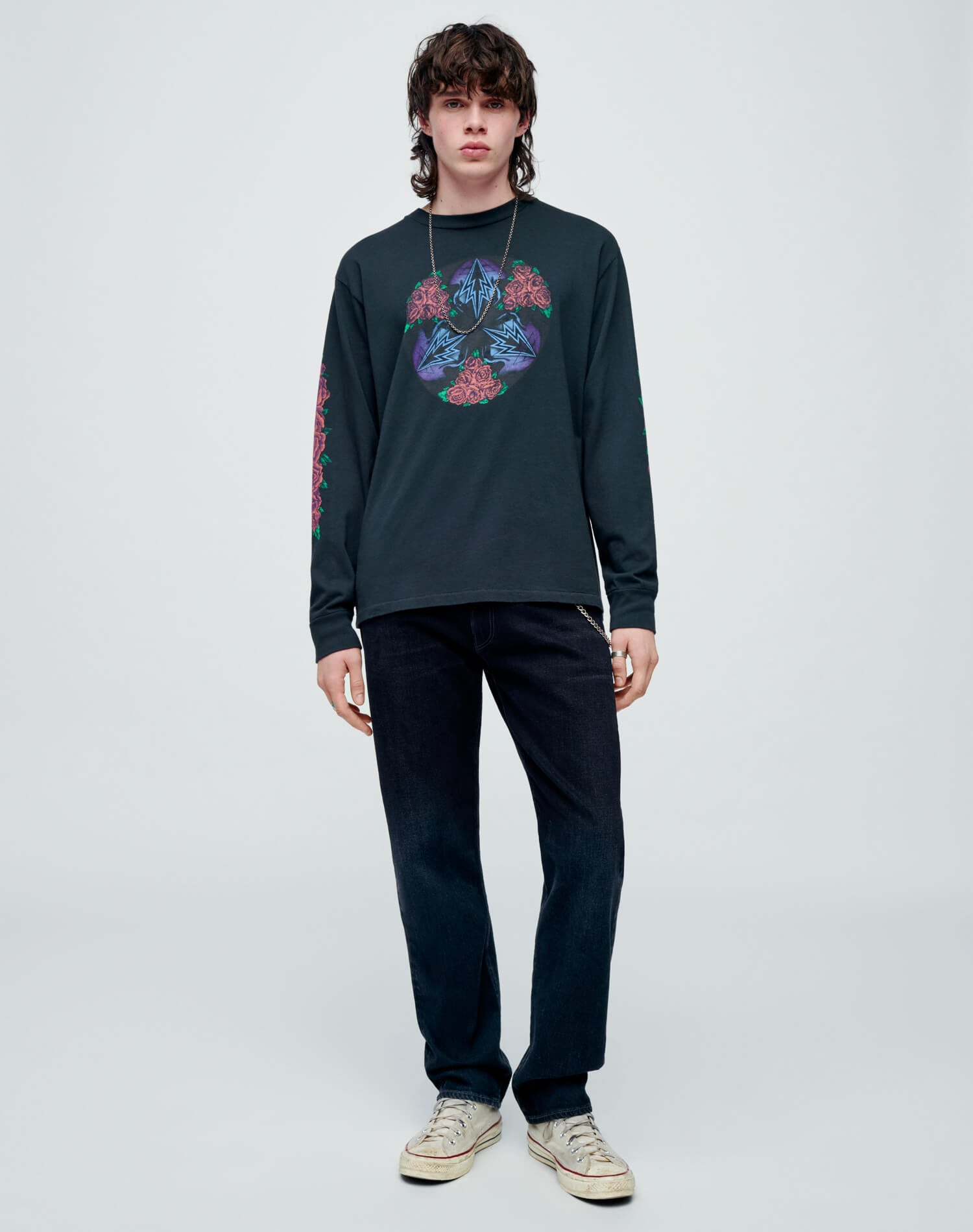 RE/DONE Surplus | Men's Stretch 60S Slim in Pitch Black