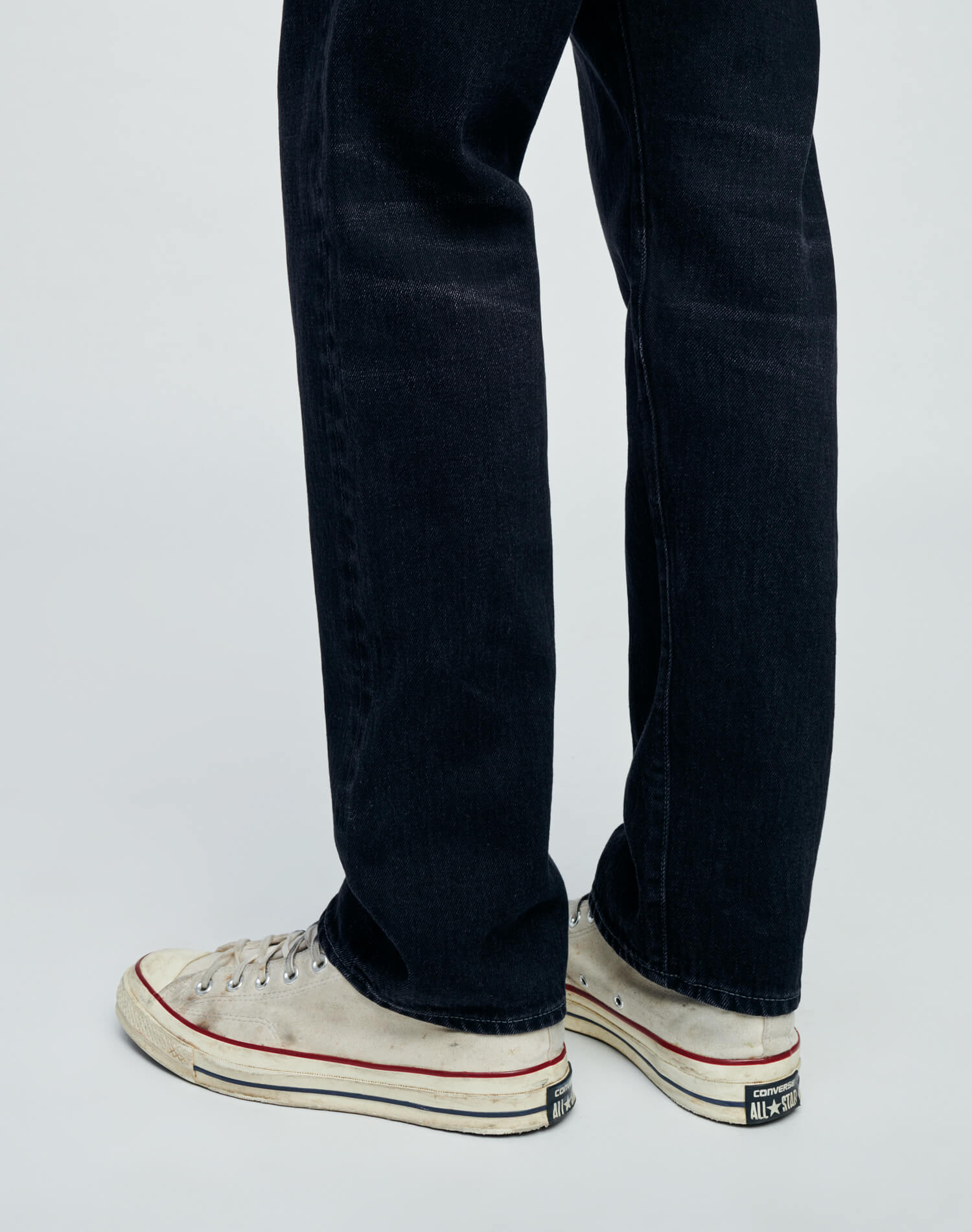 RE/DONE Surplus | Men's Stretch 60S Slim in Pitch Black