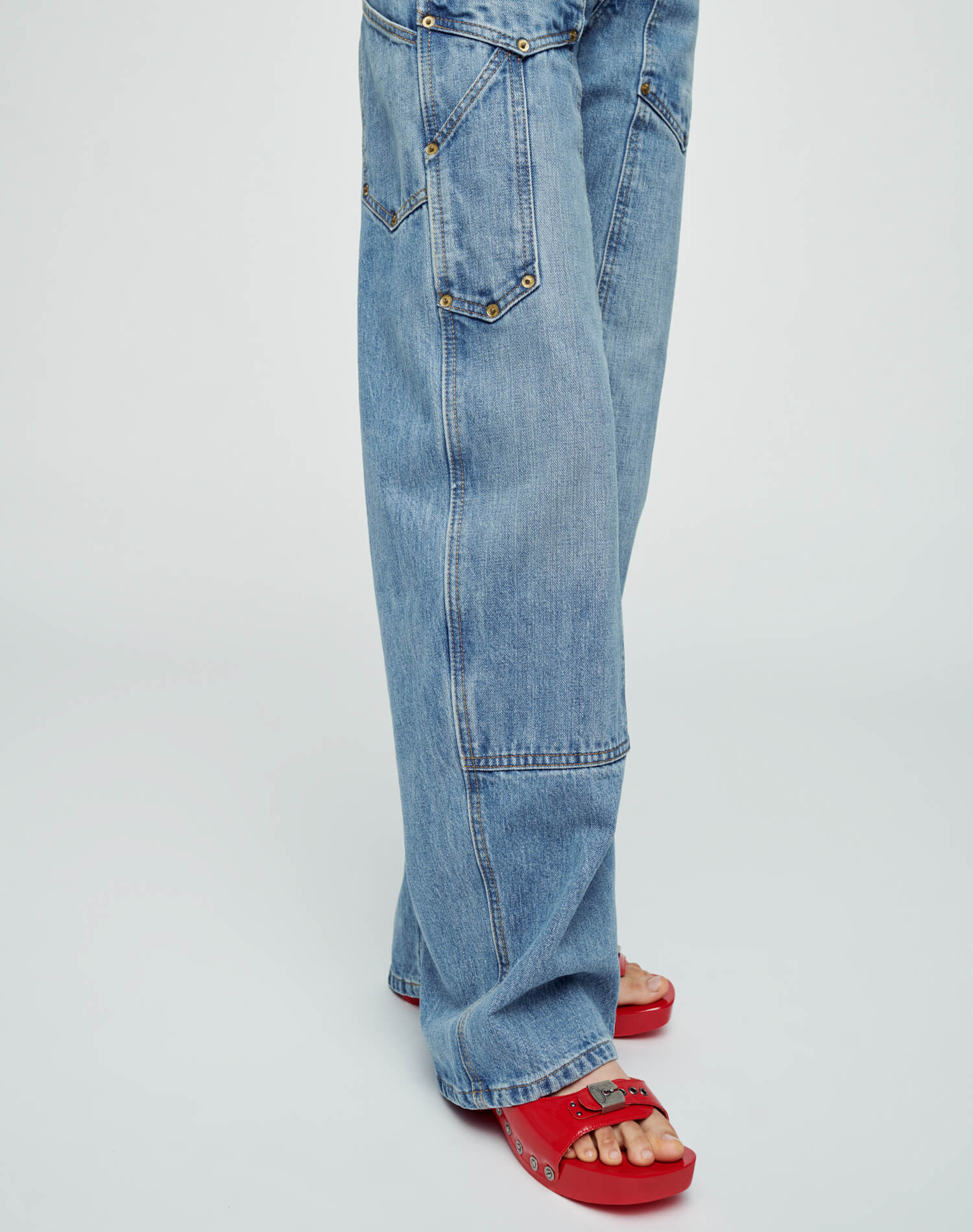 Super High Workwear -  Wasted Indigo