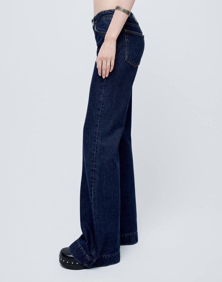 70s Low Rise Bell Bottom - Heritage Rinse