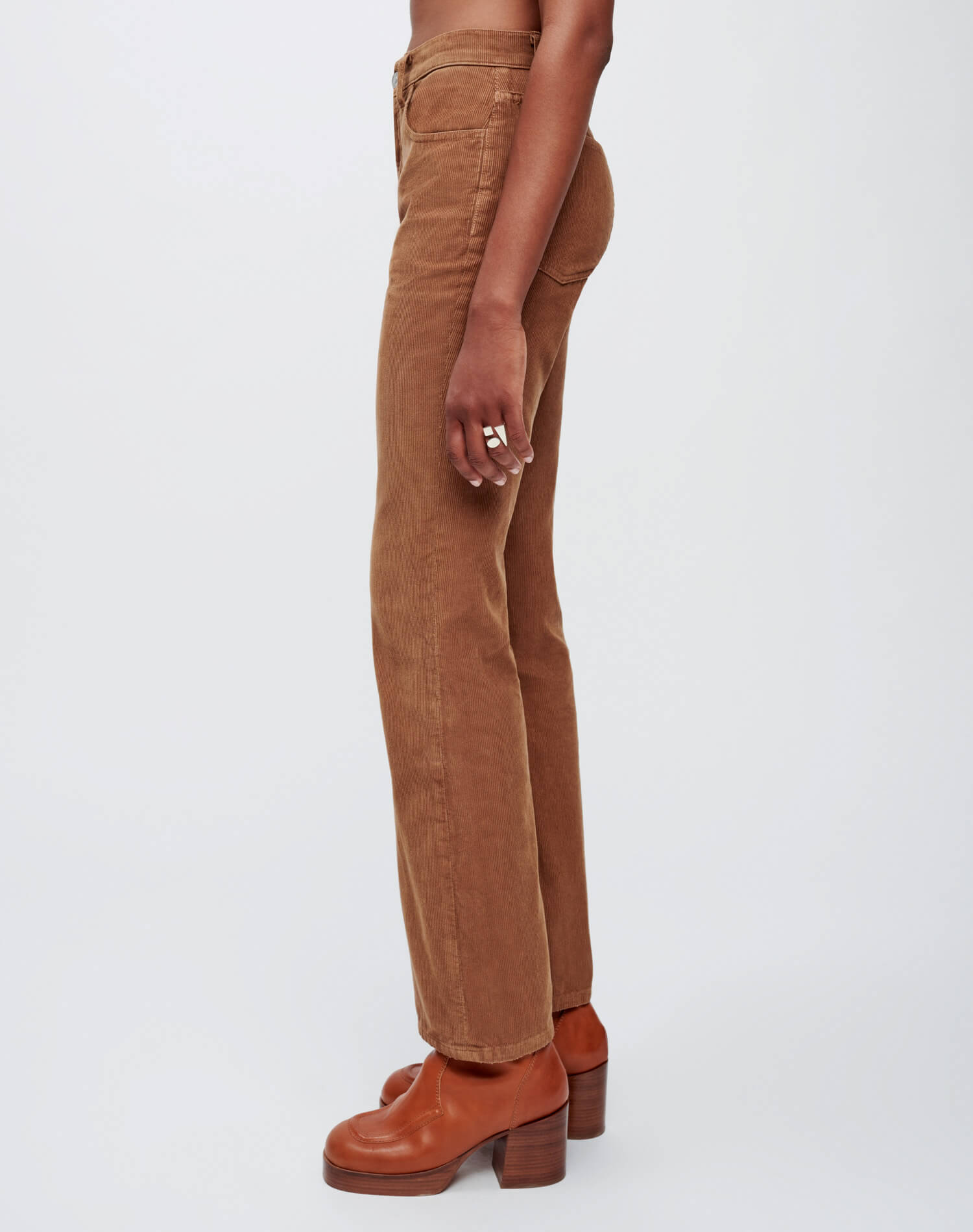 70s Corduroy Loose Flare - Ginger Cord