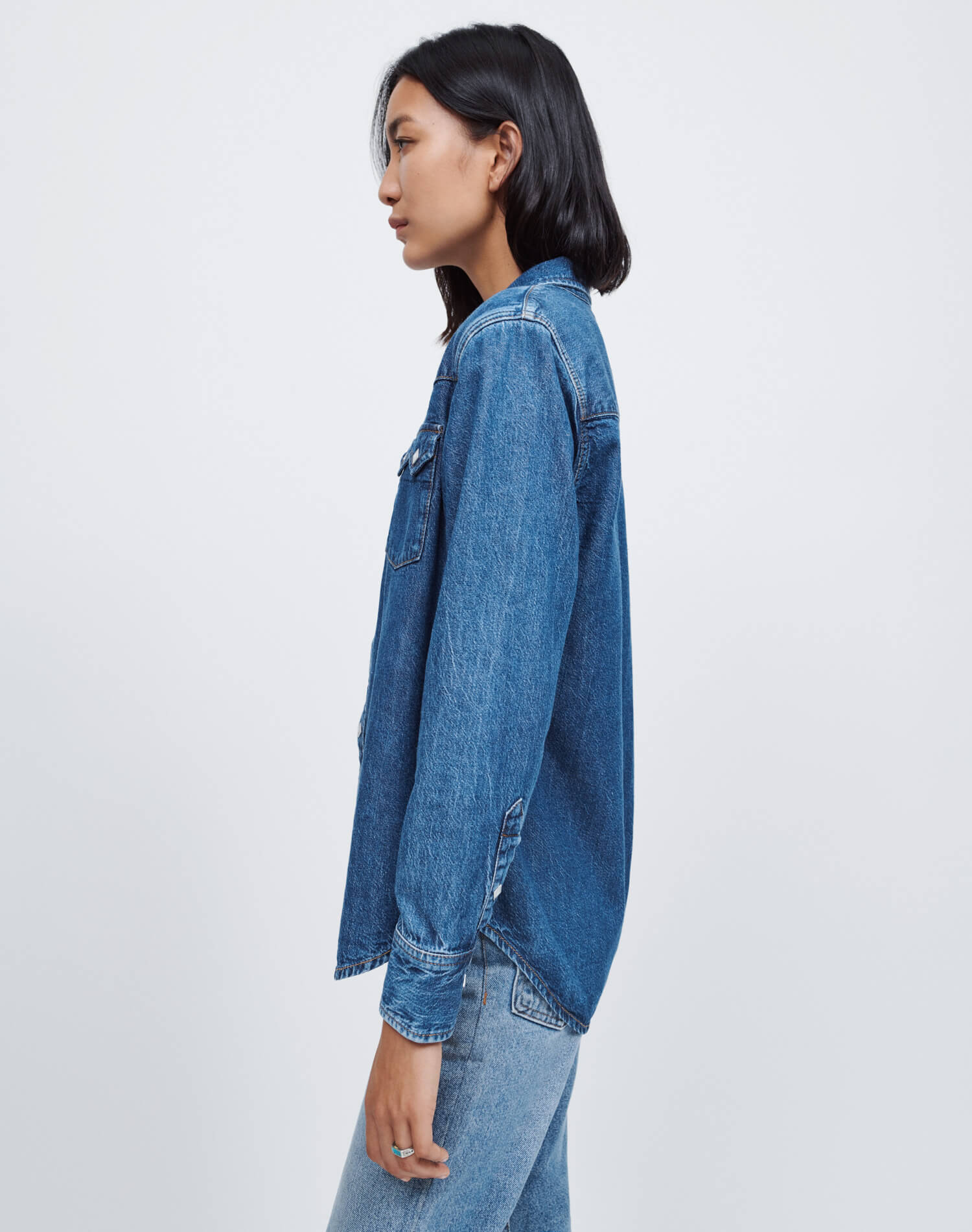 50s Sawtooth Western Shirt - Heritage Medium